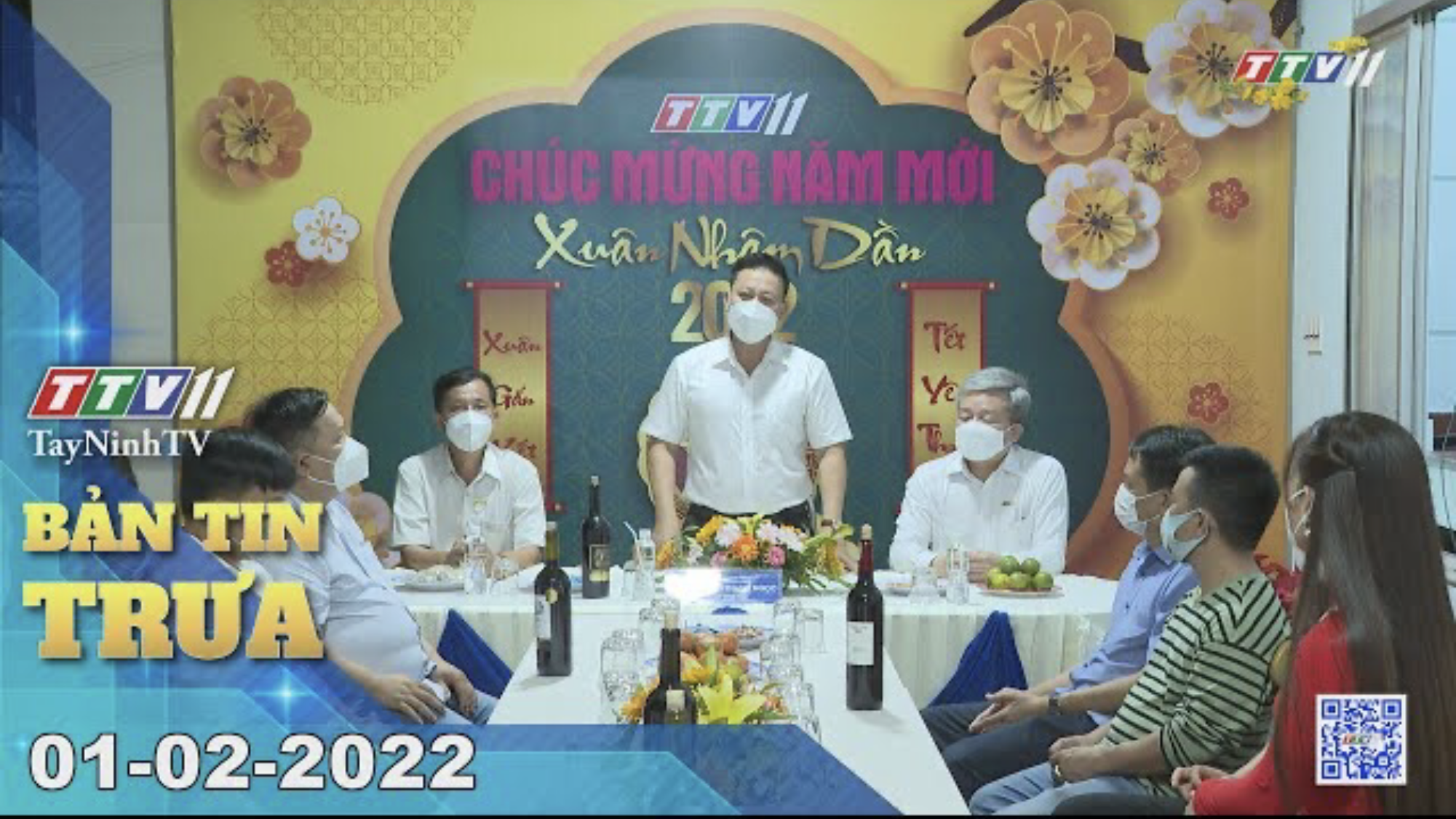 BẢN TIN TRƯA 01/02/2022 | Tin tức hôm nay | TayNinhTV