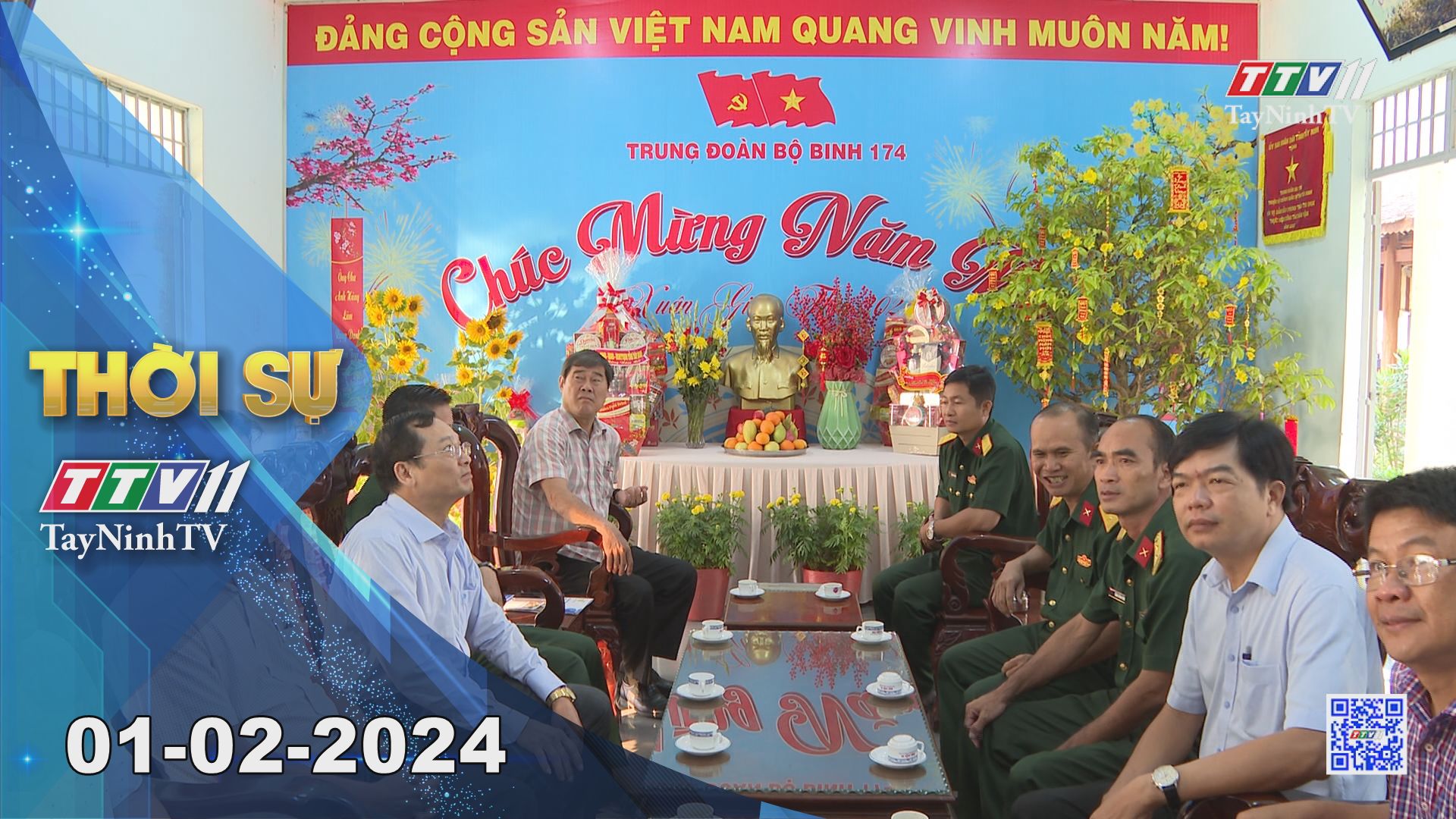 Thời sự Tây Ninh 01-02-2024 | Tin tức hôm nay | TayNinhTV