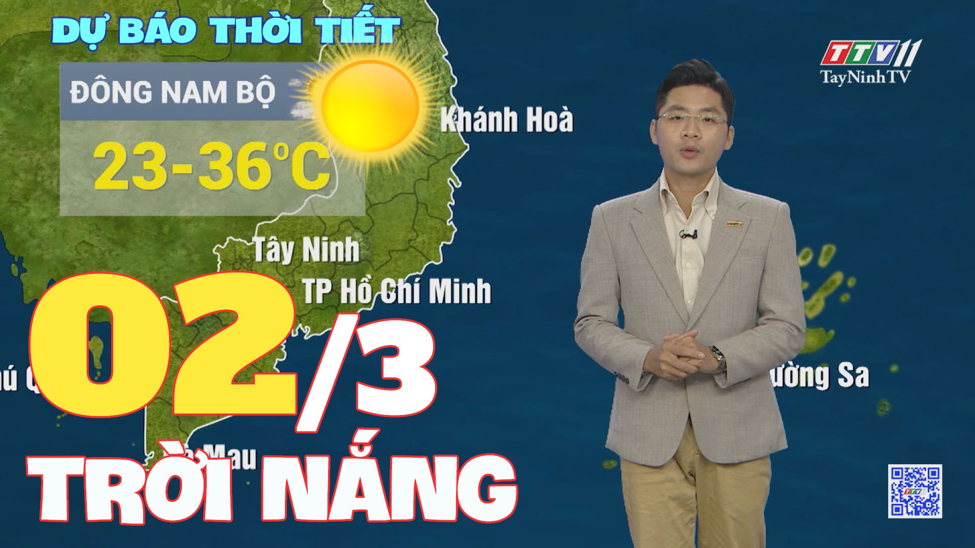 Bản tin thời tiết 02-3-2024 | TayNinhTVEnt
