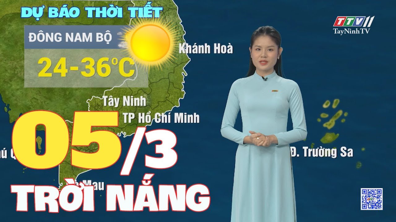 Bản tin thời tiết 05-3-2024 | TayNinhTVEnt