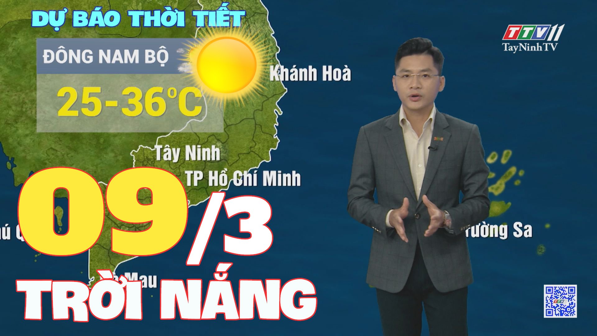 Bản tin thời tiết 09-3-2024 | TayNinhTVEnt