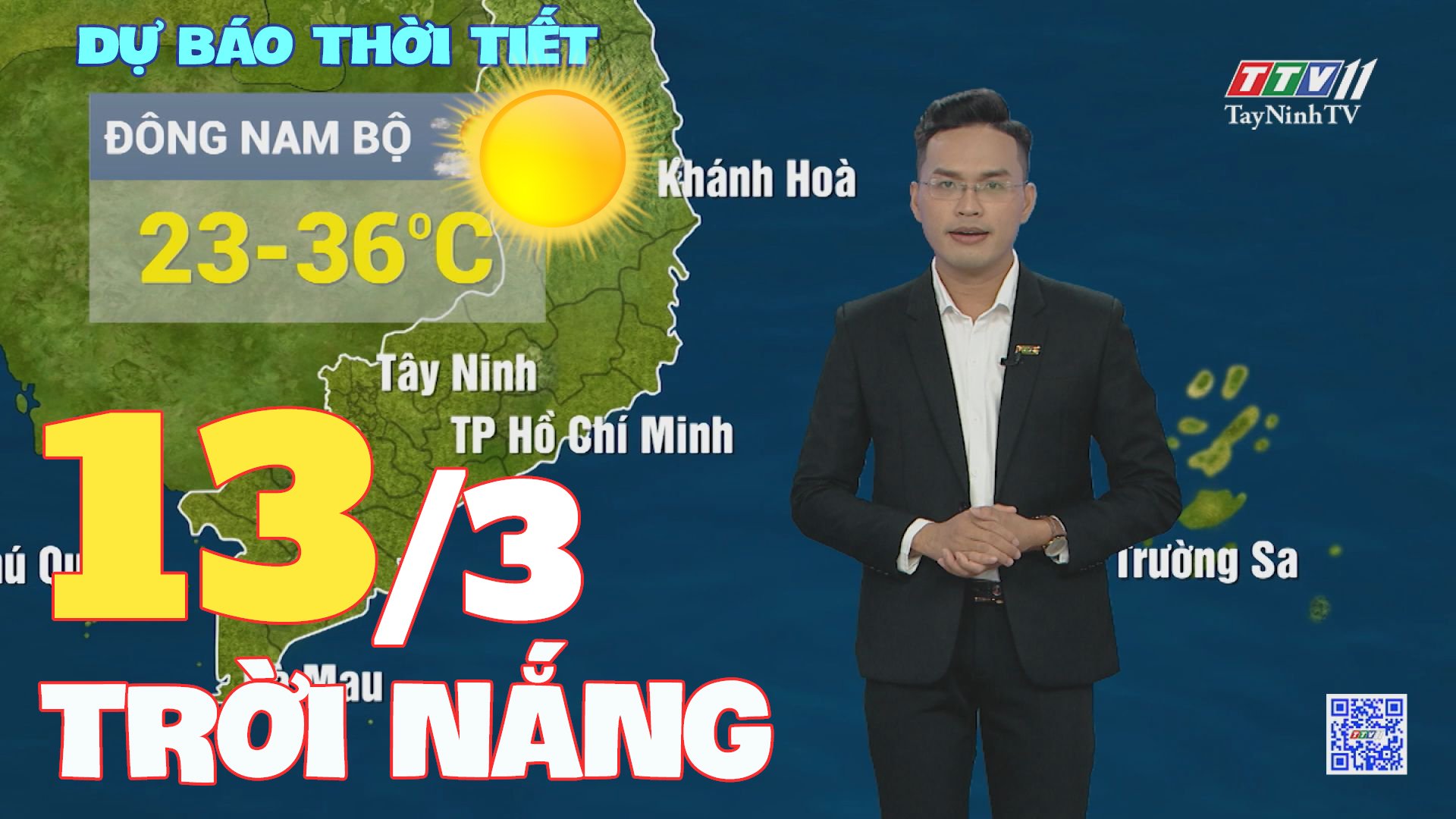 Bản tin thời tiết 13-3-2024 | TayNinhTVEnt