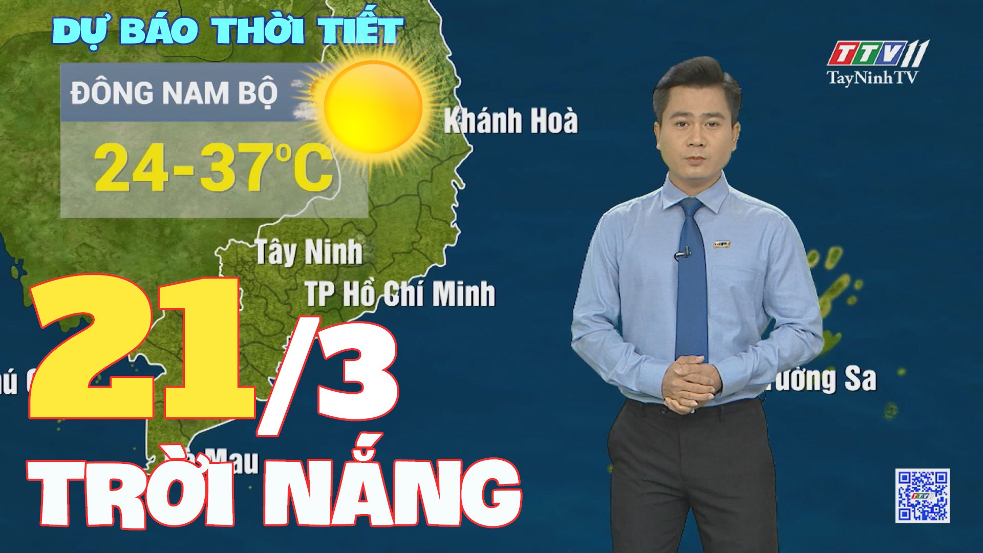 Bản tin thời tiết 21-3-2024 | TayNinhTVEnt