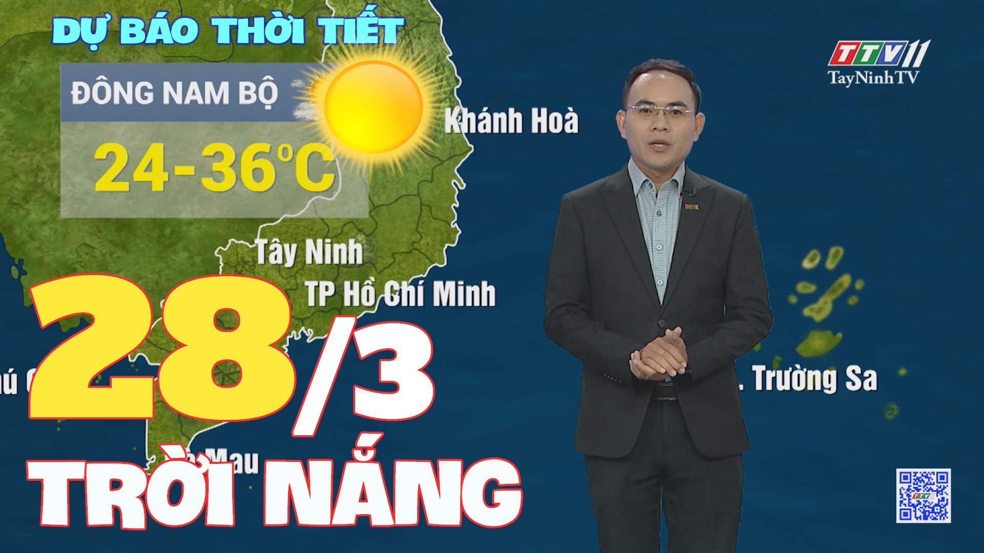 Bản tin thời tiết 28-3-2024 | TayNinhTVEnt