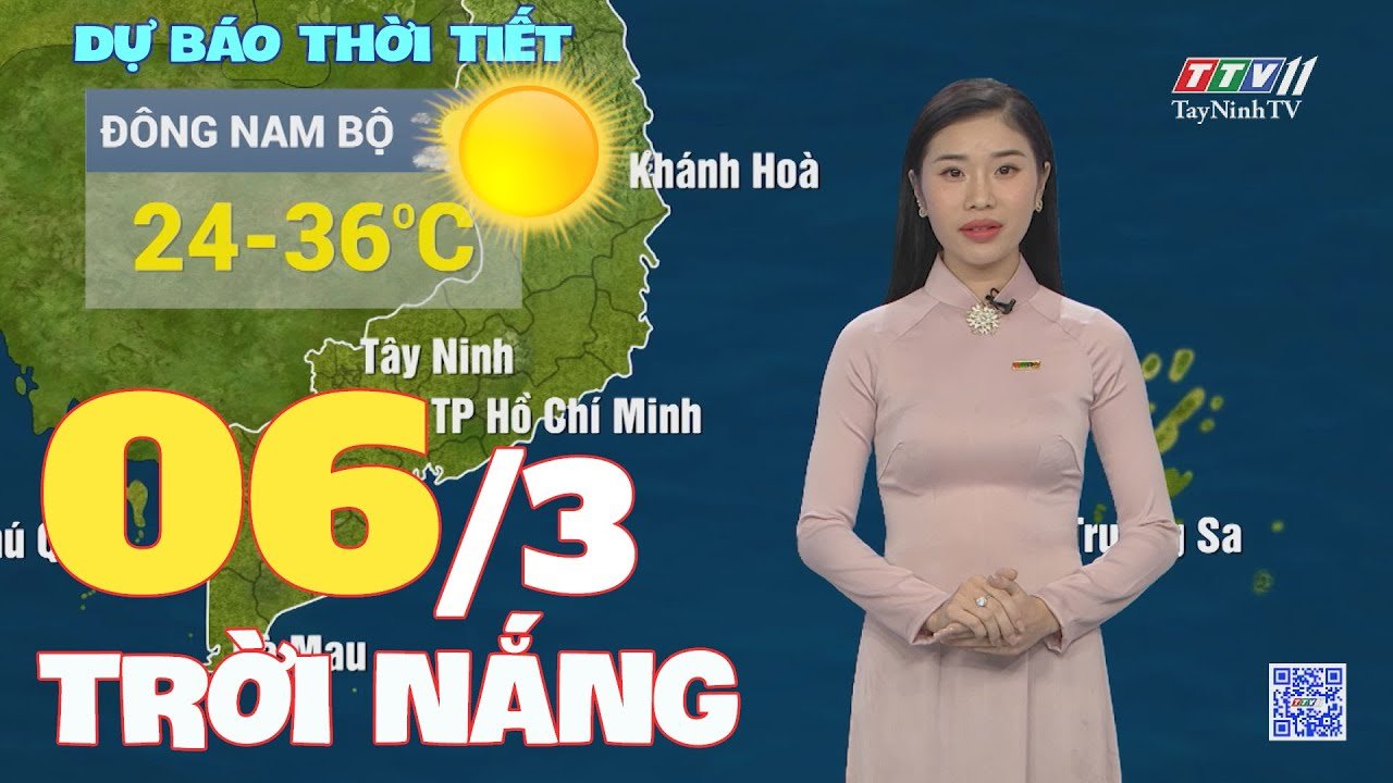 Bản tin thời tiết 06-3-2024 | TayNinhTVEnt