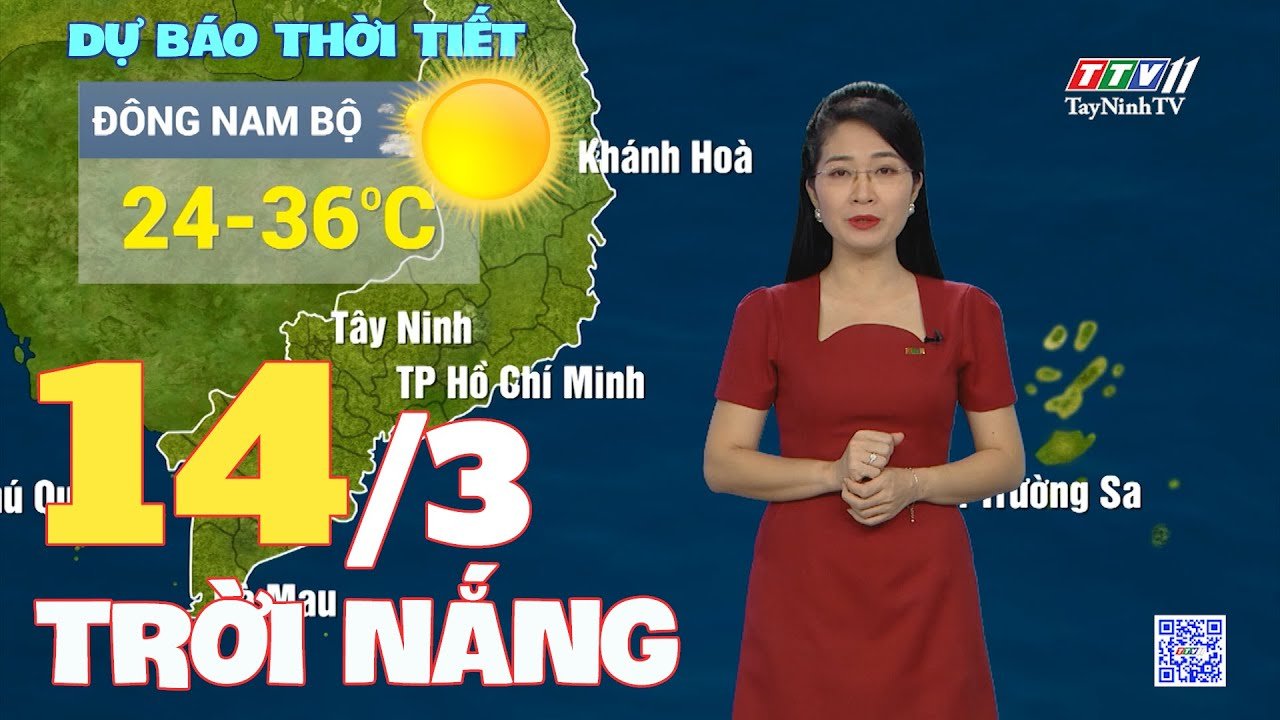Bản tin thời tiết 14-3-2024 | TayNinhTVEnt