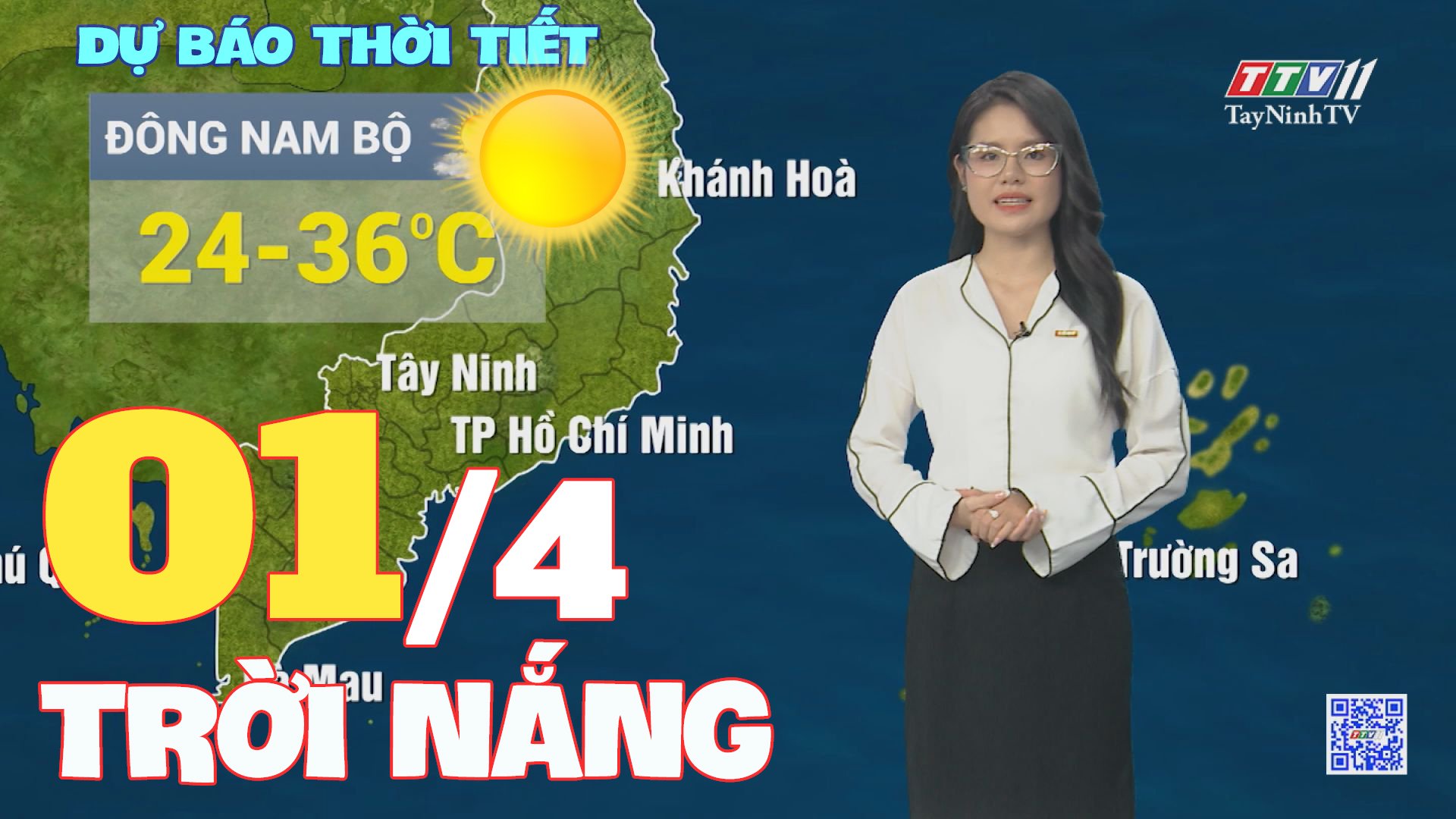 Bản tin thời tiết 01-4-2024 | TayNinhTVEnt