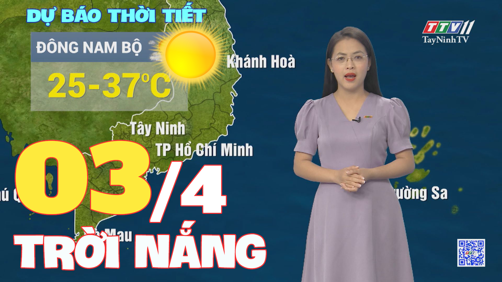 Bản tin thời tiết 03-4-2024 | TayNinhTVEnt