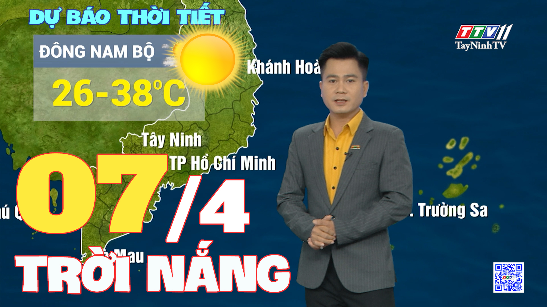 Bản tin thời tiết 07-4-2024 | TayNinhTVEnt