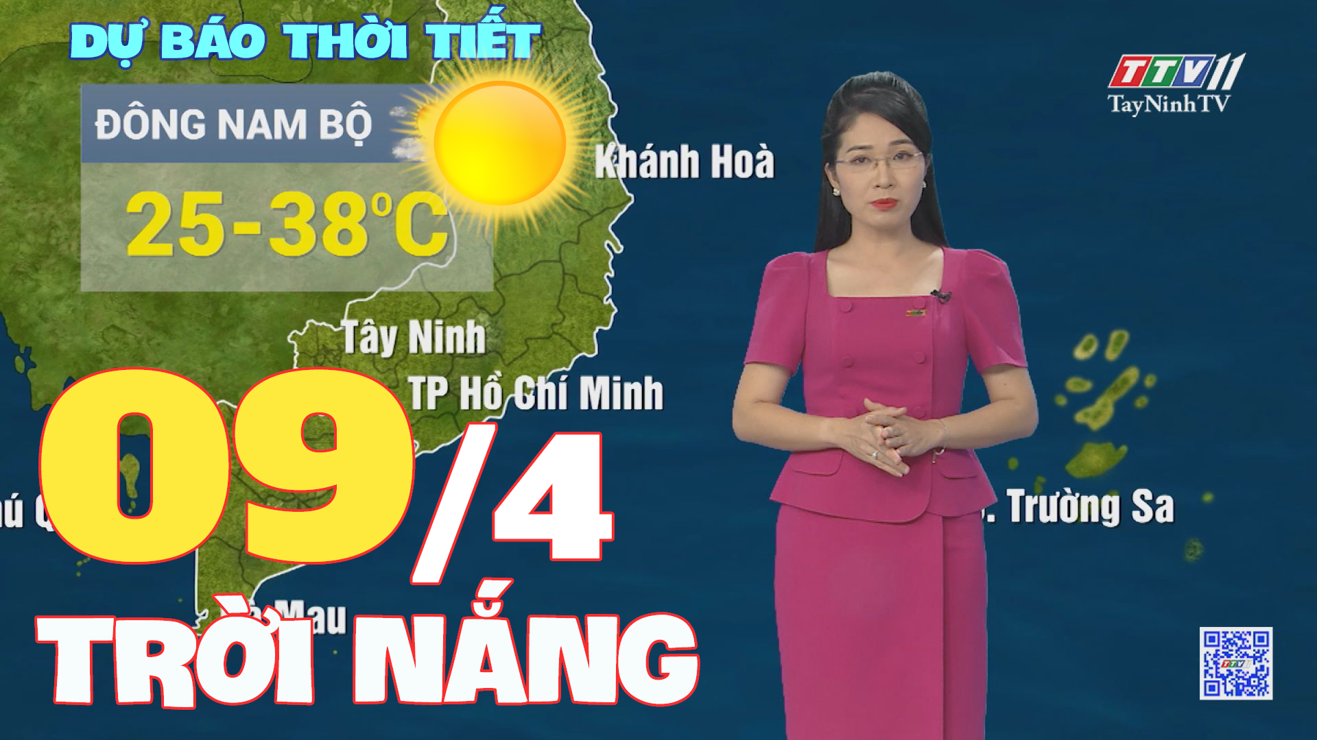 Bản tin thời tiết 09-4-2024 | TayNinhTVEnt