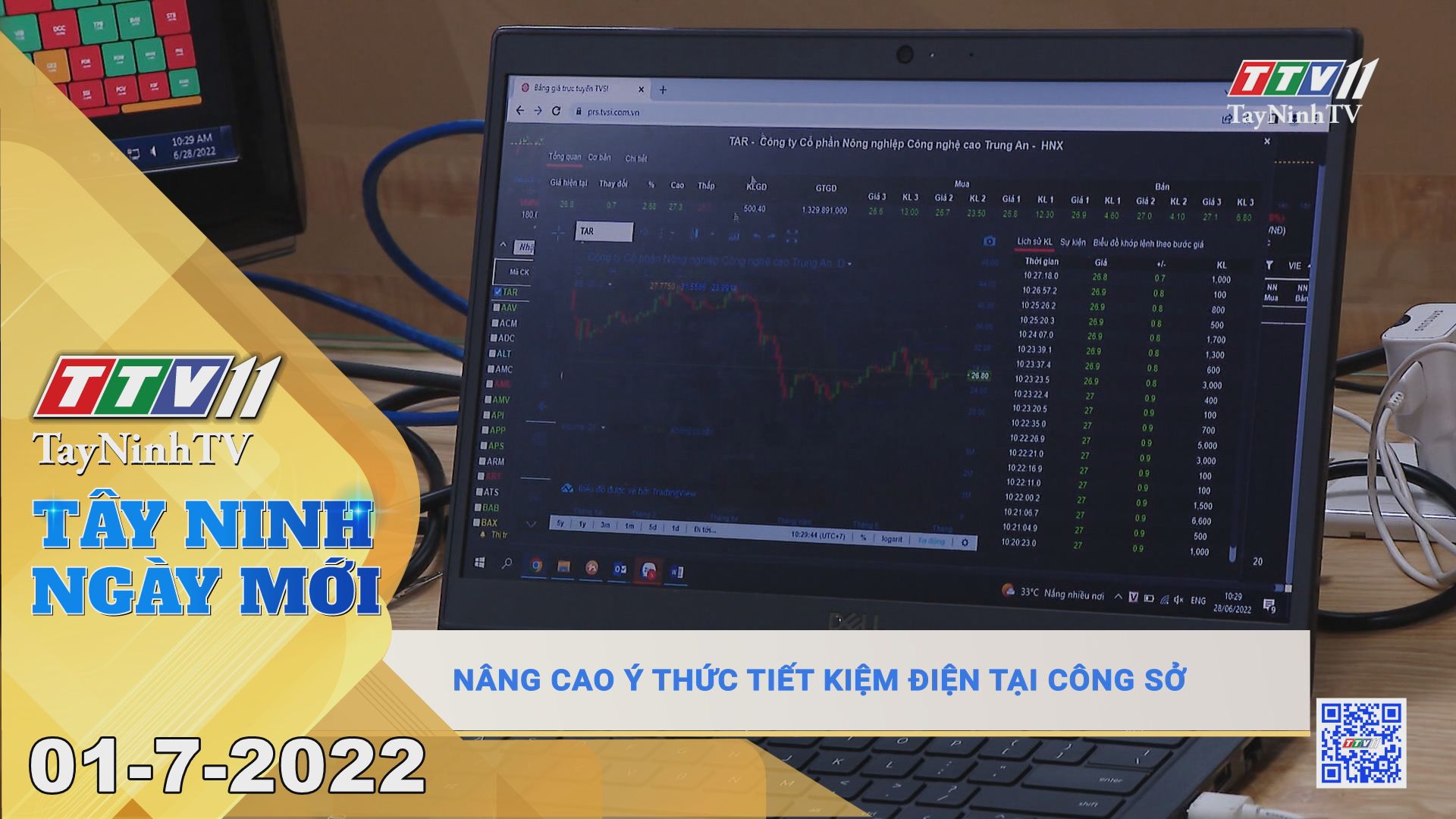 Tây Ninh ngày mới 01-7-2022 | Tin tức hôm nay | TayNinhTV
