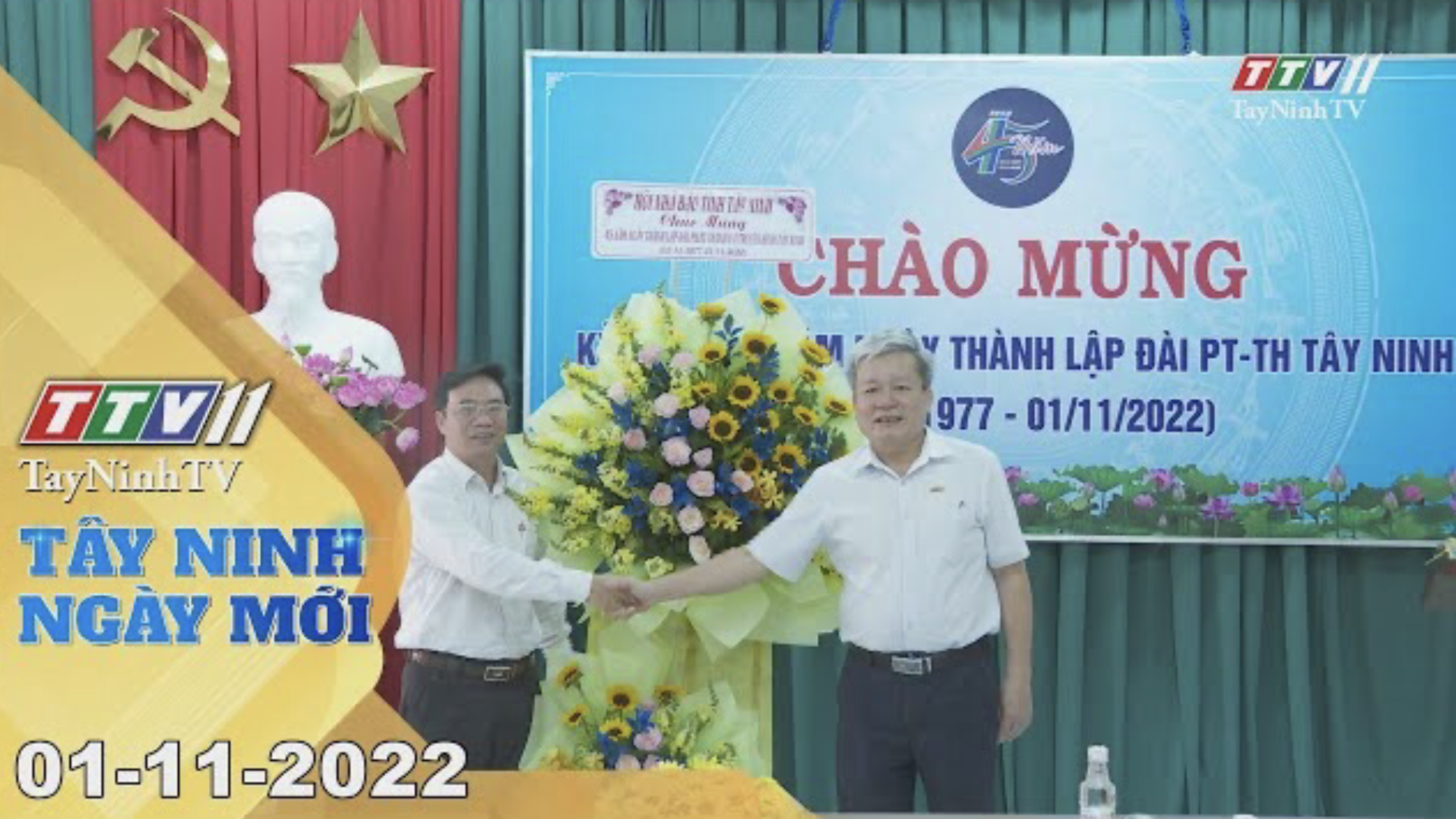 Tây Ninh ngày mới 01-11-2022 | Tin tức hôm nay | TayNinhTV