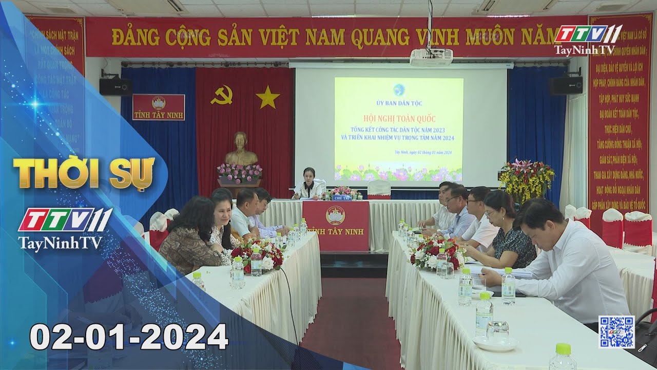 Thời sự Tây Ninh 02-01-2024 | Tin tức hôm nay | TayNinhTV
