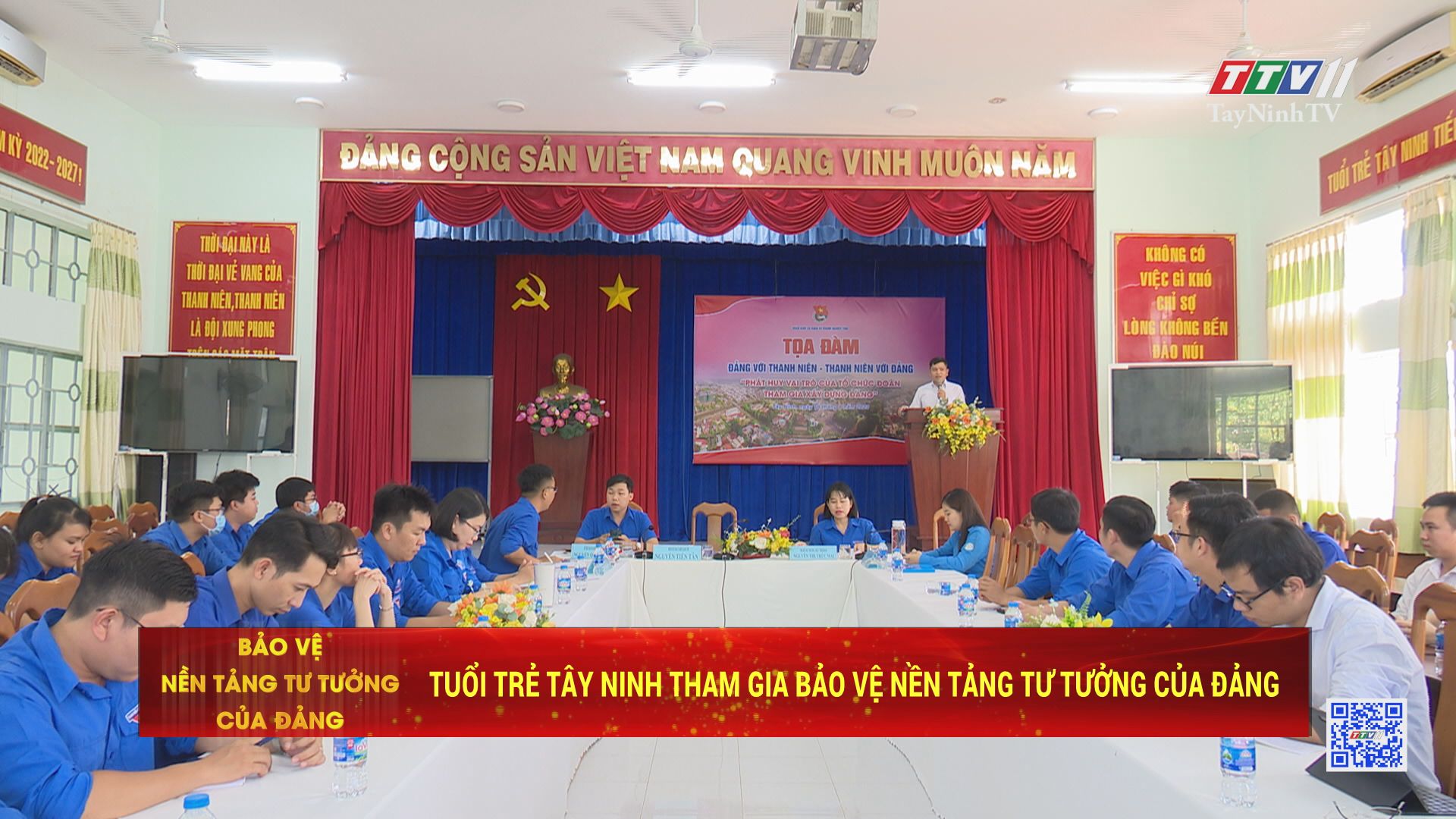 Tuổi trẻ Tây Ninh tham gia bảo vệ nền tảng tư tưởng của Đảng | TayNinhTV