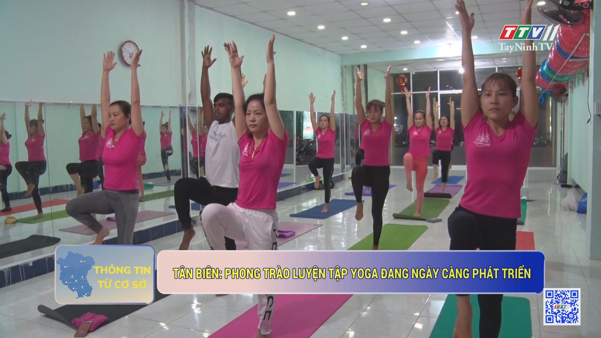 Tân Biên: phong trào luyện tập yoga đang ngày càng phát triển | THÔNG TIN TỪ CƠ SỞ | TayNinhTV