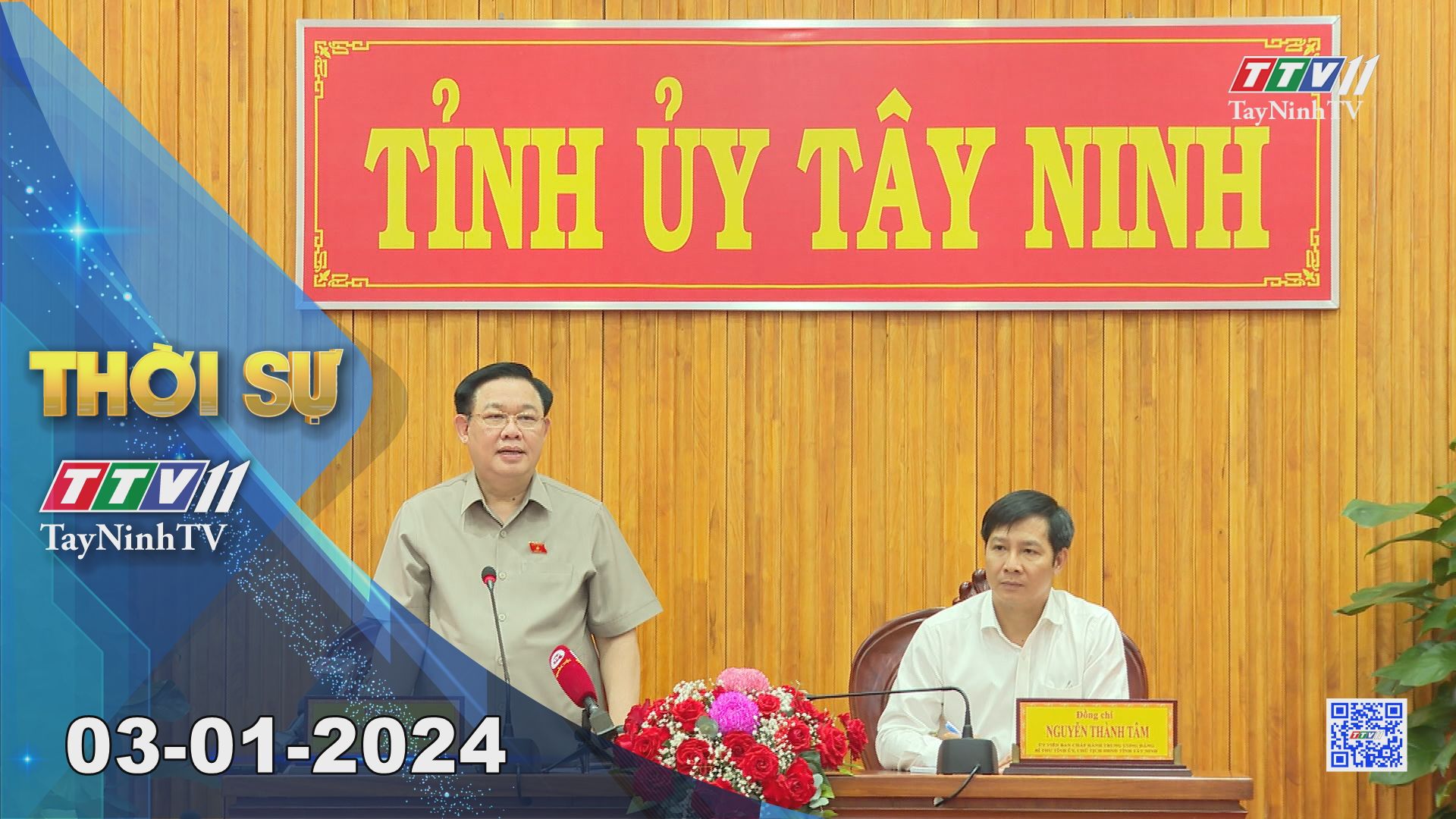 Thời sự Tây Ninh 03-01-2024 | Tin tức hôm nay | TayNinhTV