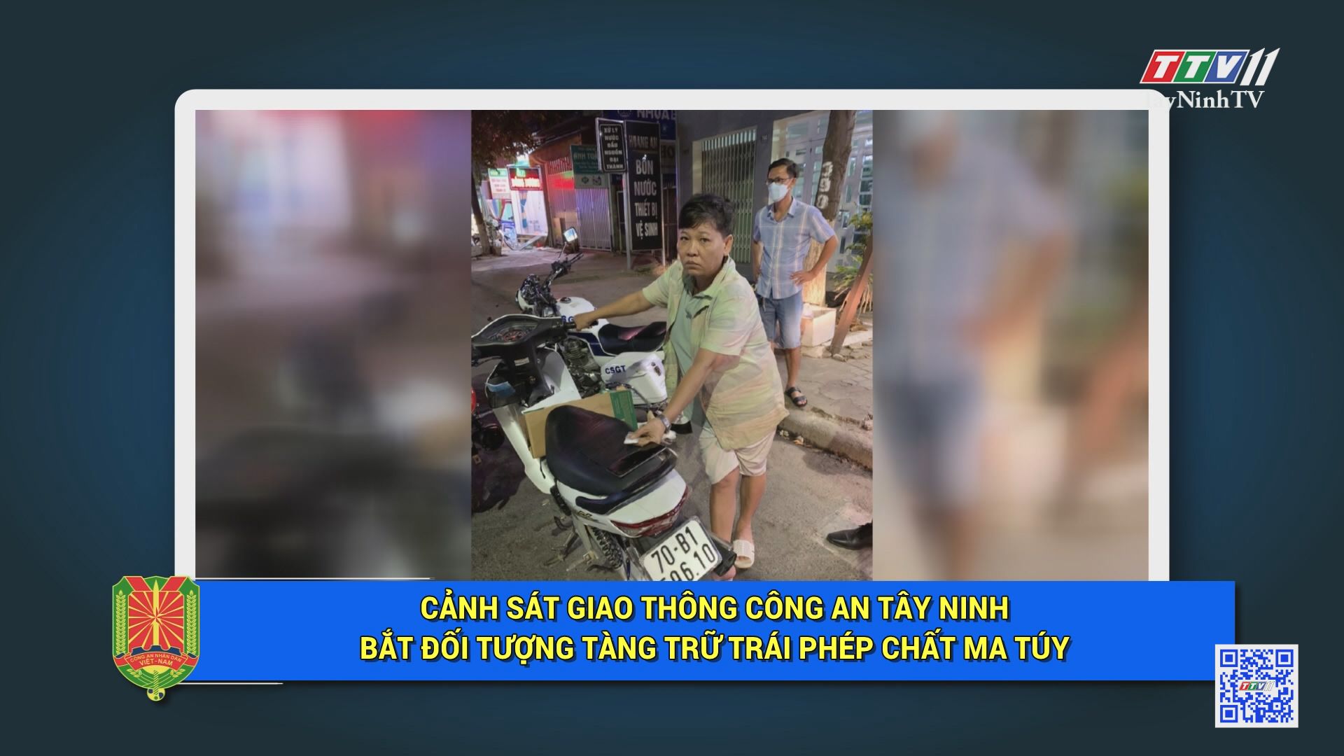 CSGT Công an Tây Ninh bắt đối tượng tàng trữ trái phép chất m.a tú.y | AN NINH TÂY NINH | TayNinhTV