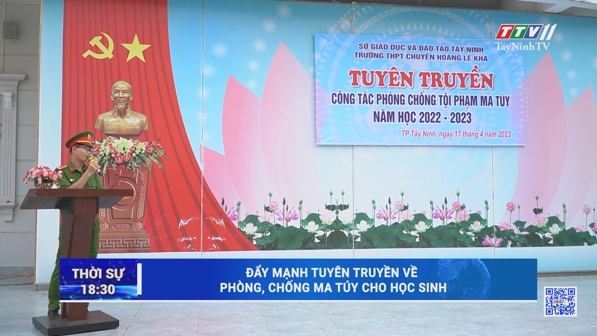 Đẩy mạnh tuyên truyền về phòng, chống m,a t,ú,y cho học sinh | TayNinhTV