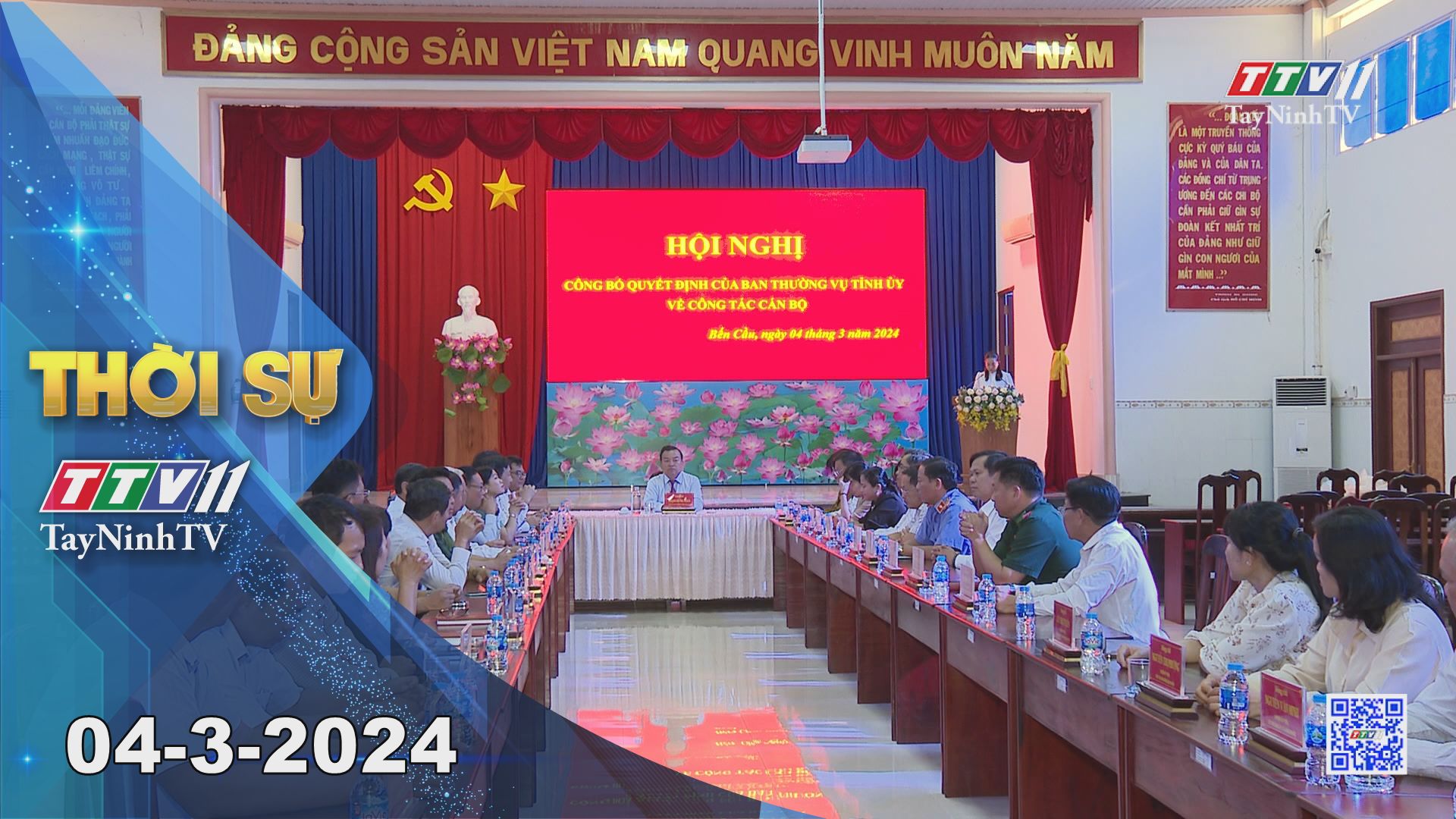 Thời sự Tây Ninh 04-3-2024 | Tin tức hôm nay | TayNinhTV