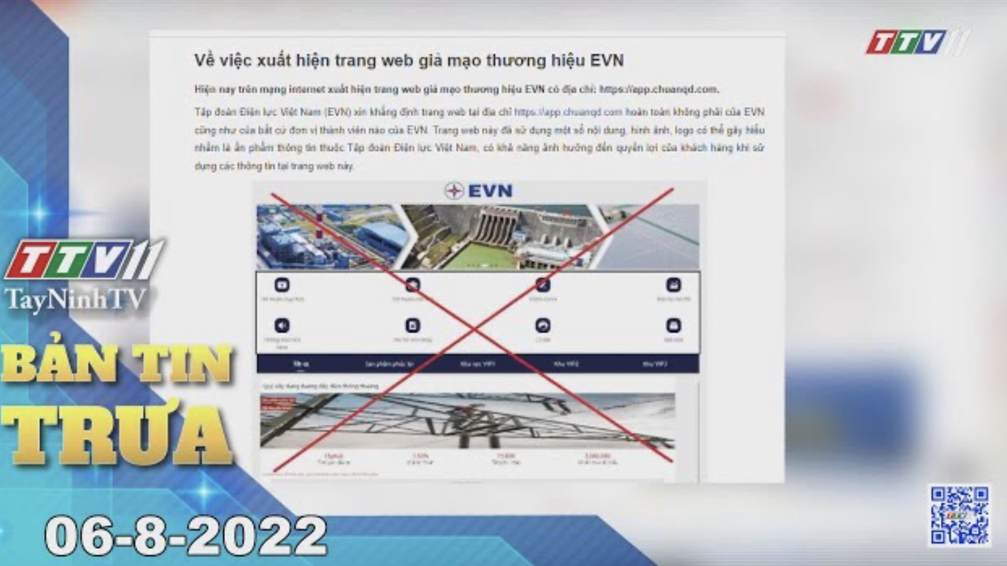 Bản tin trưa 06-8-2022 | Tin tức hôm nay | TayNinhTV