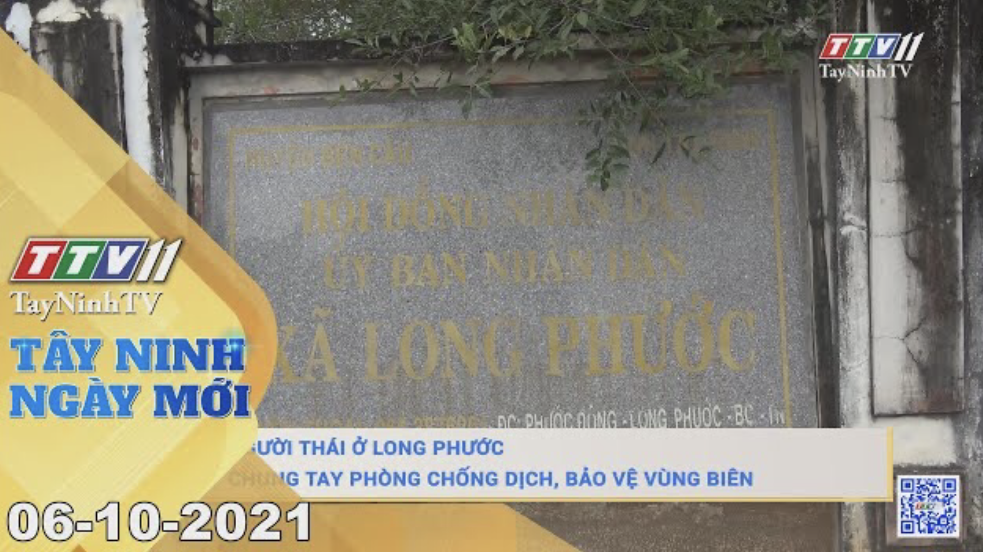 TÂY NINH NGÀY MỚI 06/10/2021 | Tin tức hôm nay | TayNinhTV