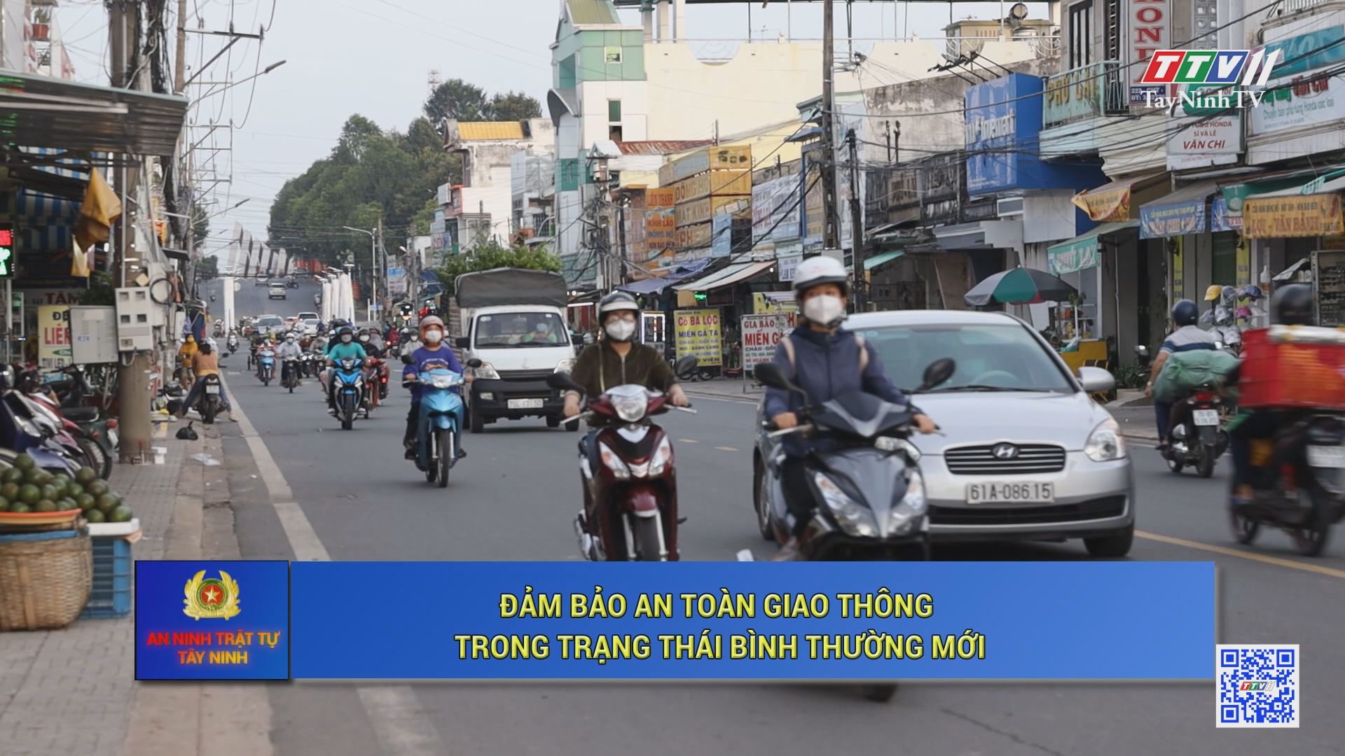 Đảm bảo an toàn giao thông trong trạng thái bình thường mới | AN NINH TRẬT TỰ | TayNinhTV
