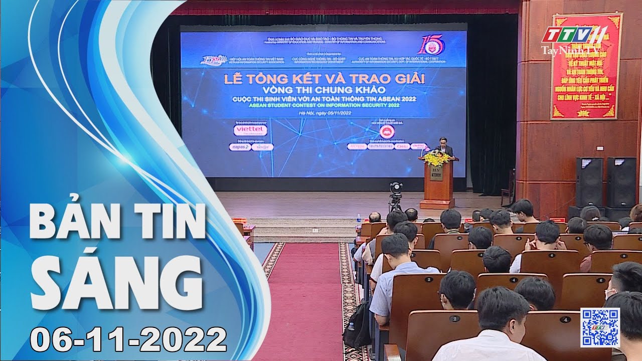 Bản tin sáng 06-11-2022 | Tin tức hôm nay | TayNinhTV
