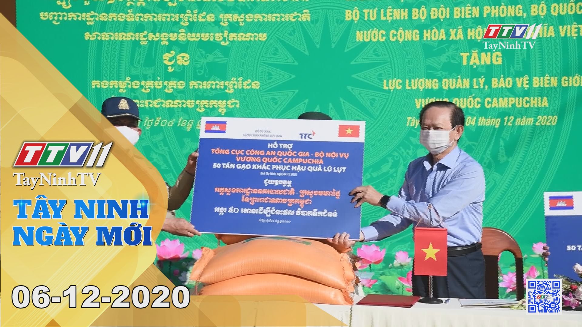 Tây Ninh Ngày Mới 06-12-2020 | Tin tức hôm nay | TayNinhTV 
