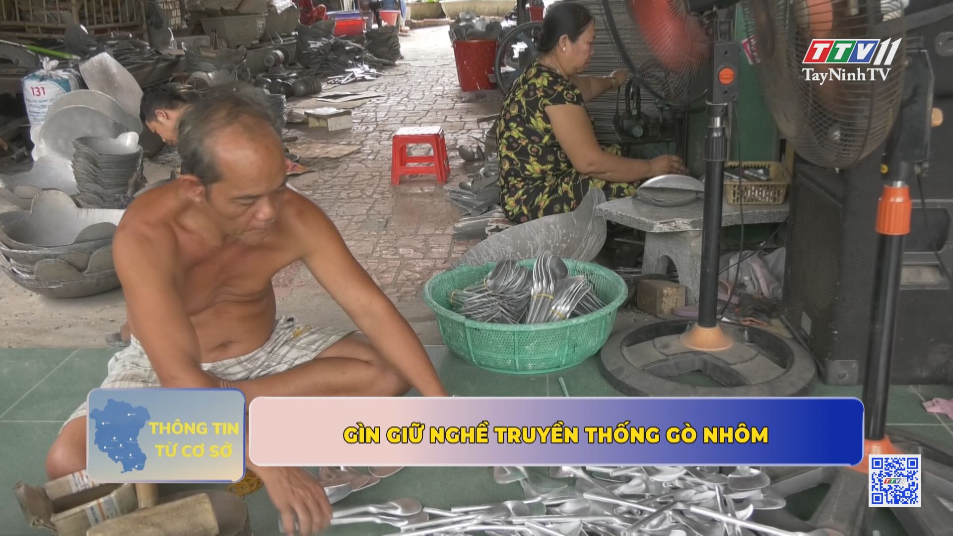 Gìn giữ nghề truyền thống gò nhôm | Thông tin từ cơ sở | TayNinhTV