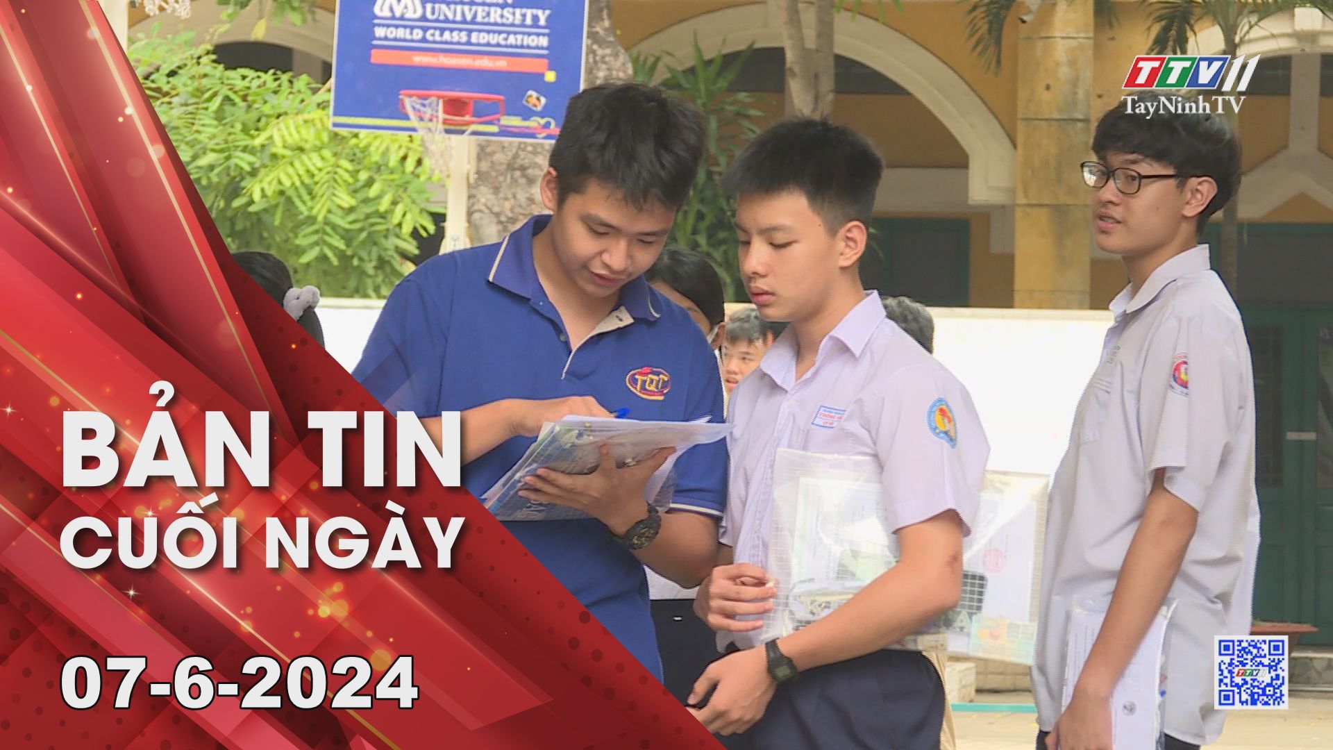 Bản tin cuối ngày 07-6-2024 | Tin tức hôm nay | TayNinhTV