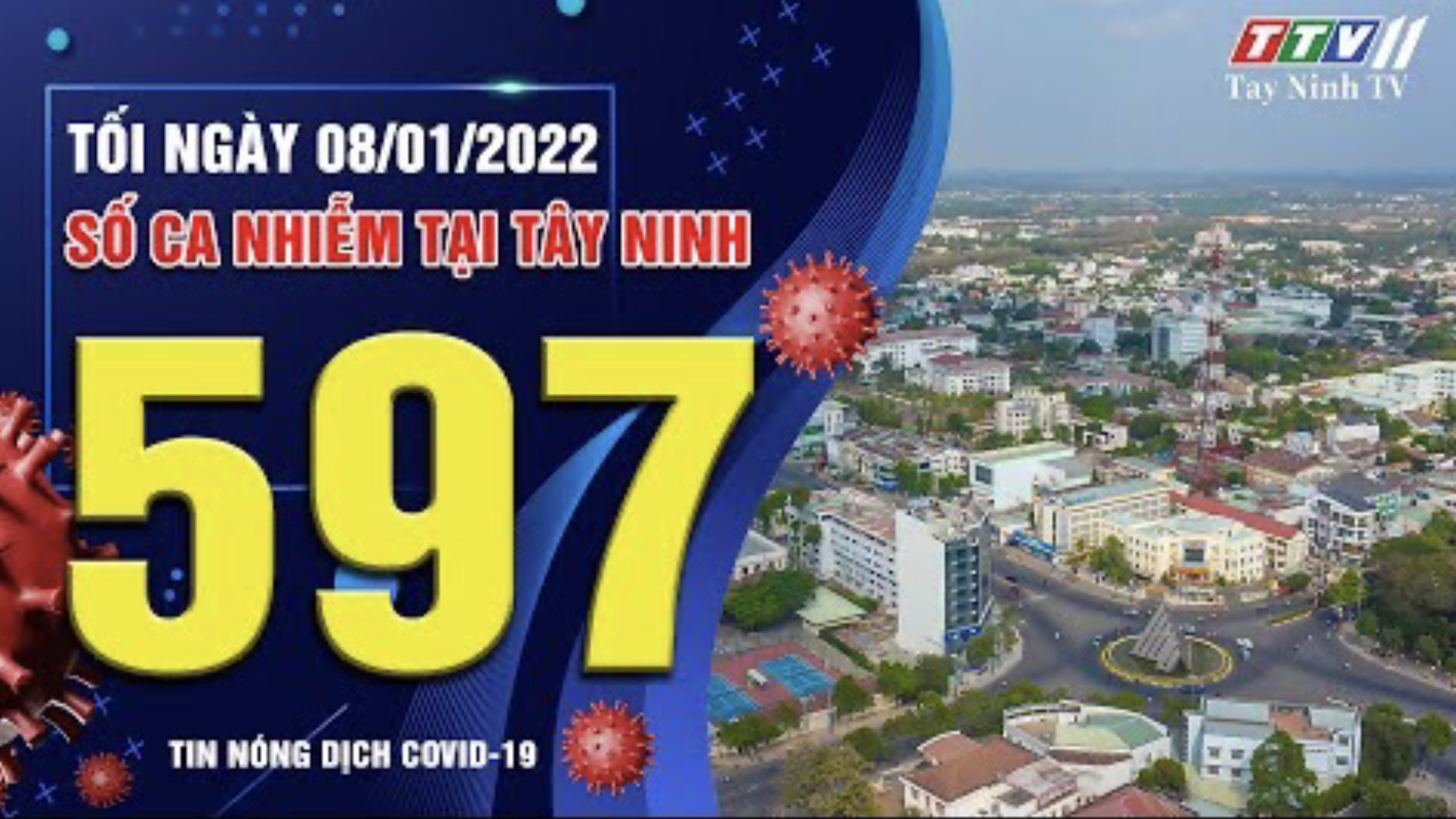 TIN TỨC COVID-19 TỐI 08/01/2022 | Tin tức hôm nay | TayNinhTV