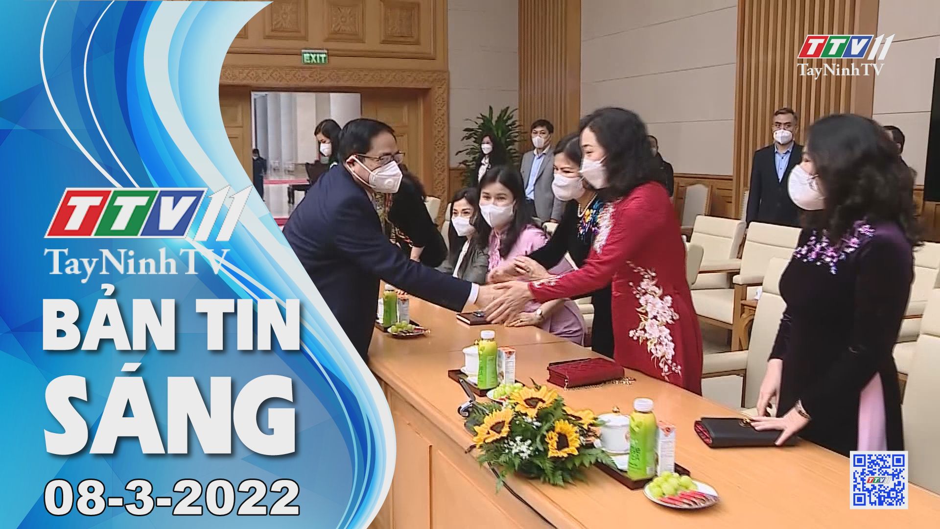 Bản tin sáng 08-3-2022 | Tin tức hôm nay | TayNinhTV