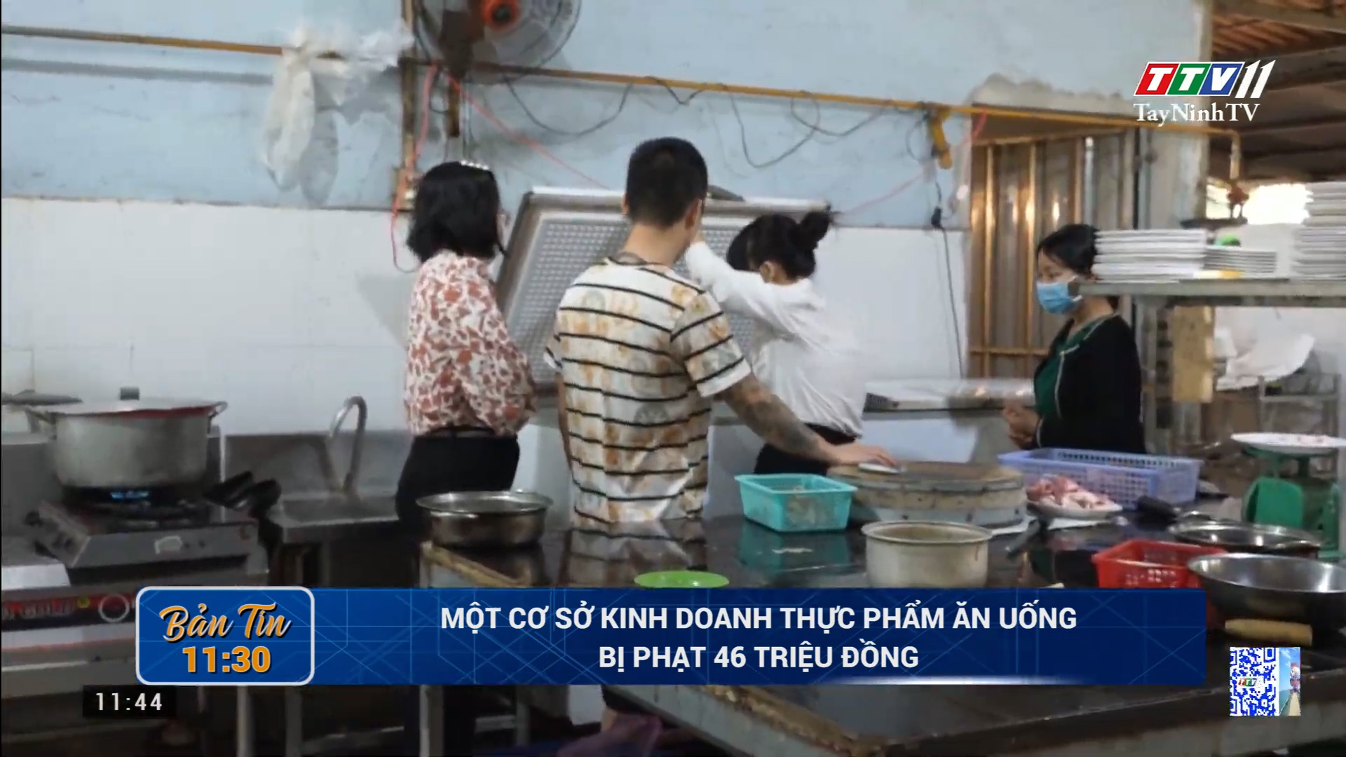 Một cơ sở kinh doanh thực phẩm ăn uống bị phạt 46 triệu đồng | TayNinhTV