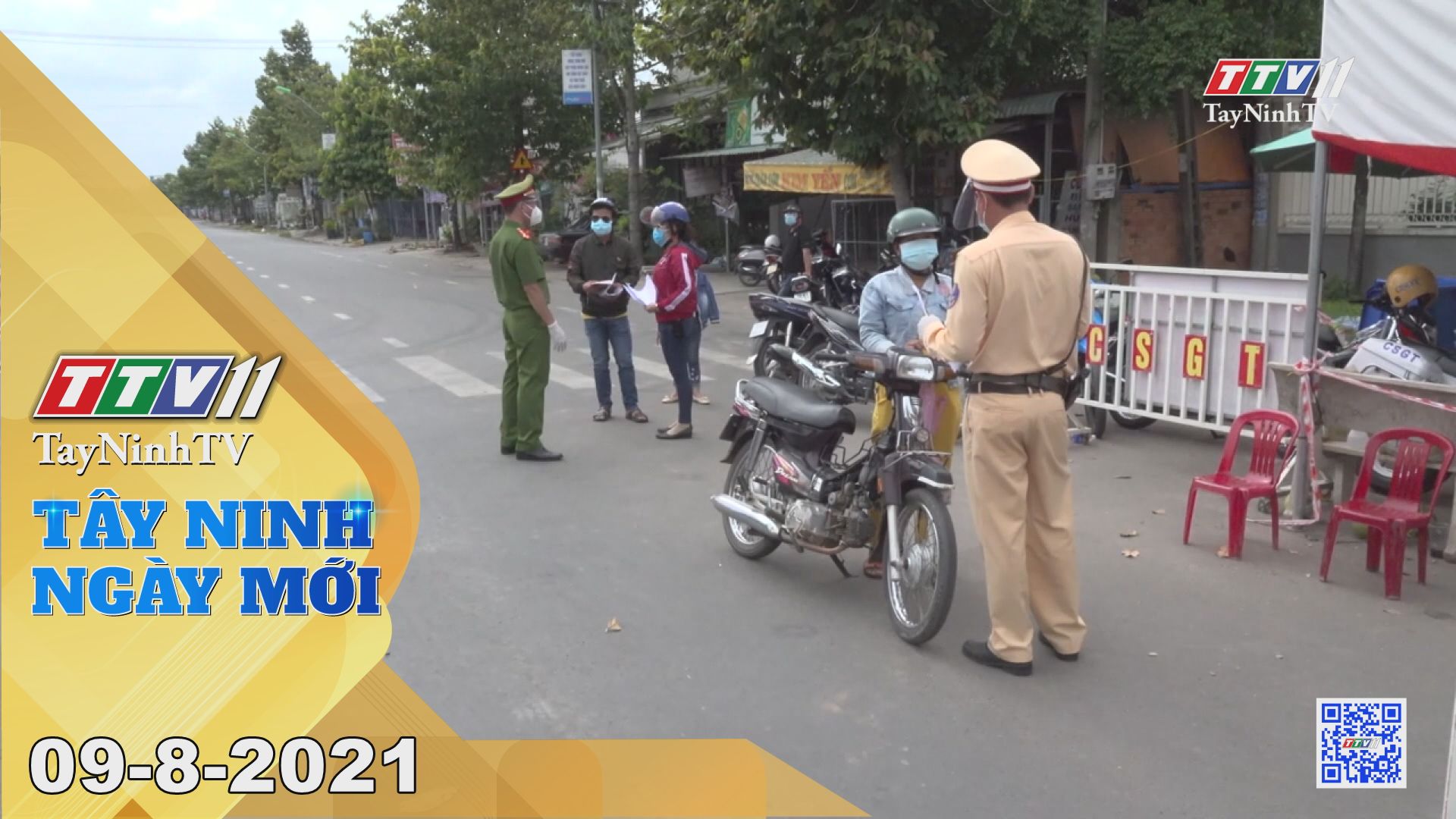 Tây Ninh Ngày Mới 09-8-2021 | Tin tức hôm nay | TayNinhTV