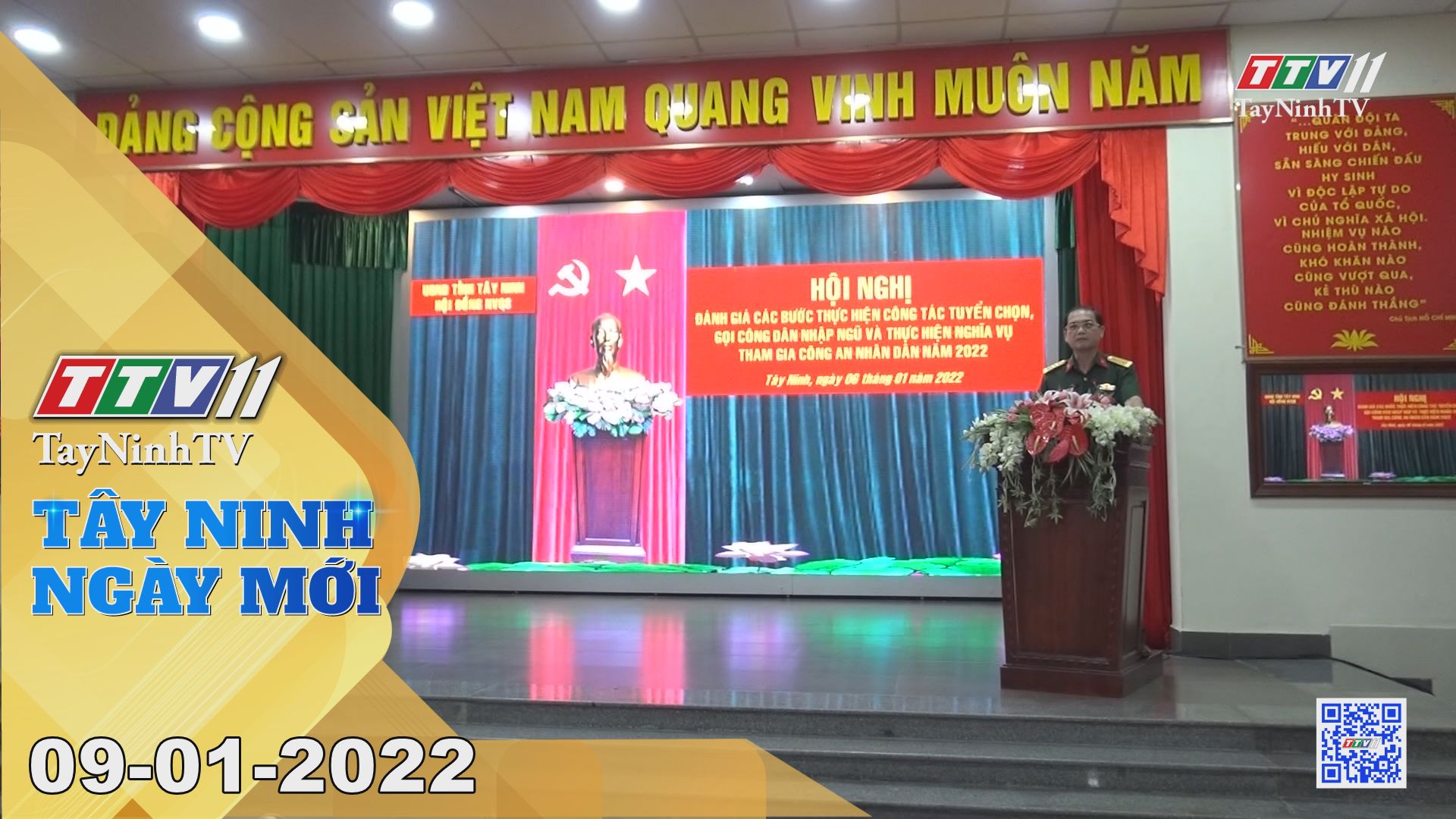 TÂY NINH NGÀY MỚI 09/01/2022 | Tin tức hôm nay | TayNinhTV