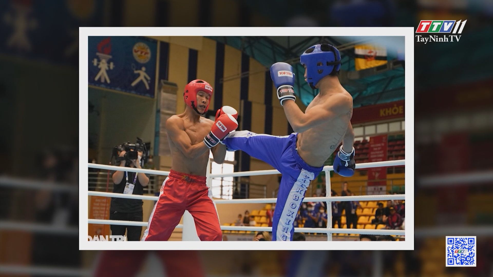 Kickboxing Việt Nam giành chiến thắng 3 trên 4 trận tại Sea Games 31 | Hòa nhịp Sea Games | TayNinhTVE