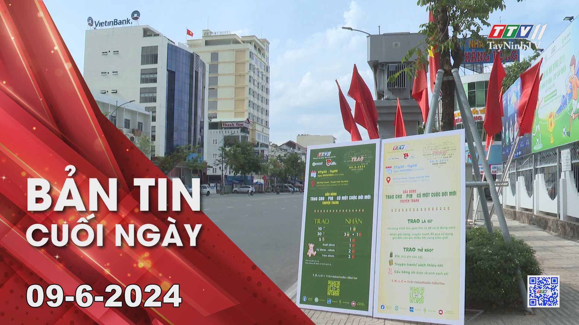 Bản tin cuối ngày 09-6-2024 | Tin tức hôm nay | TayNinhTV