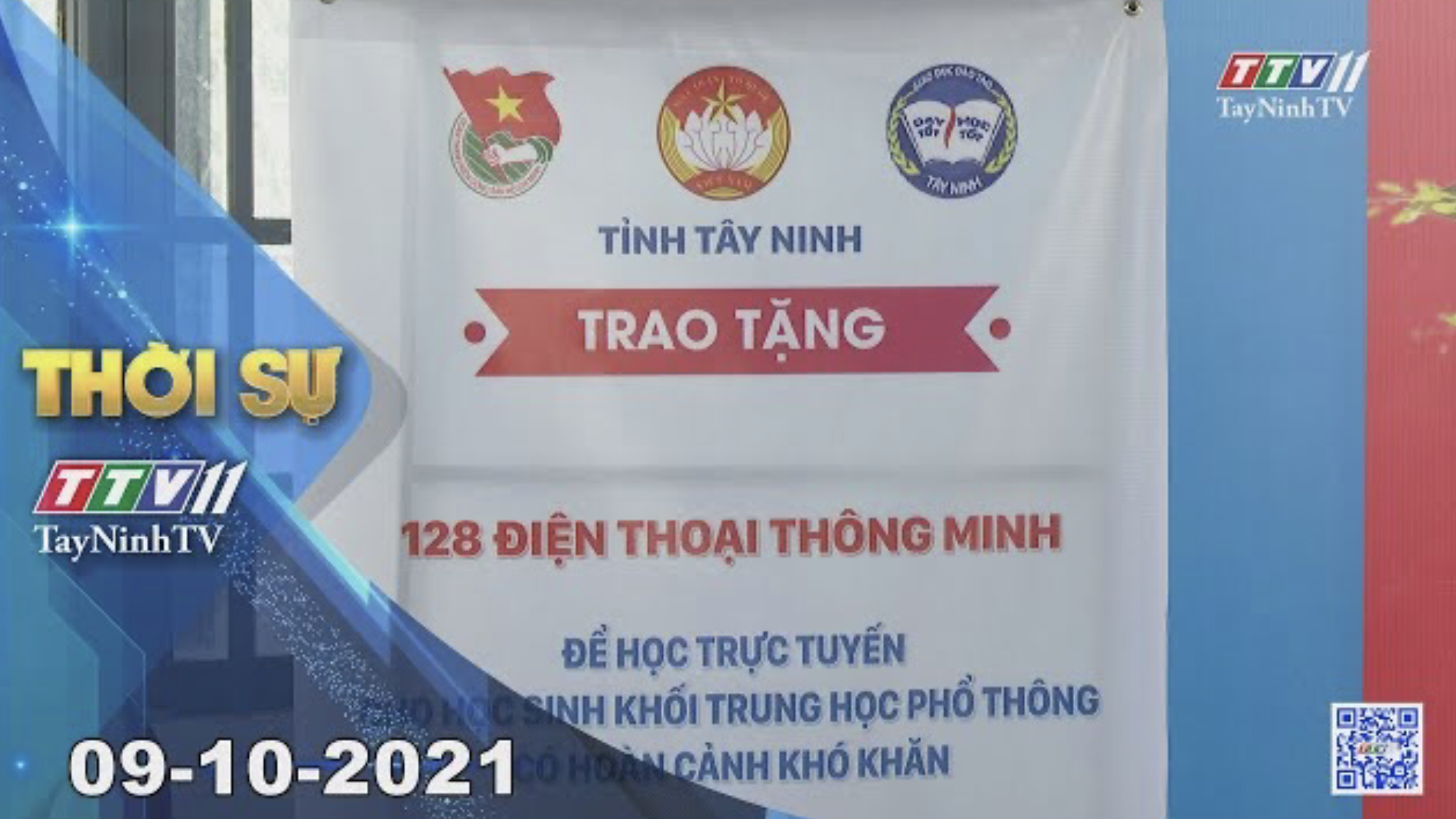 THỜI SỰ TÂY NINH 09/10/2021 | Tin tức hôm nay | TayNinhTV