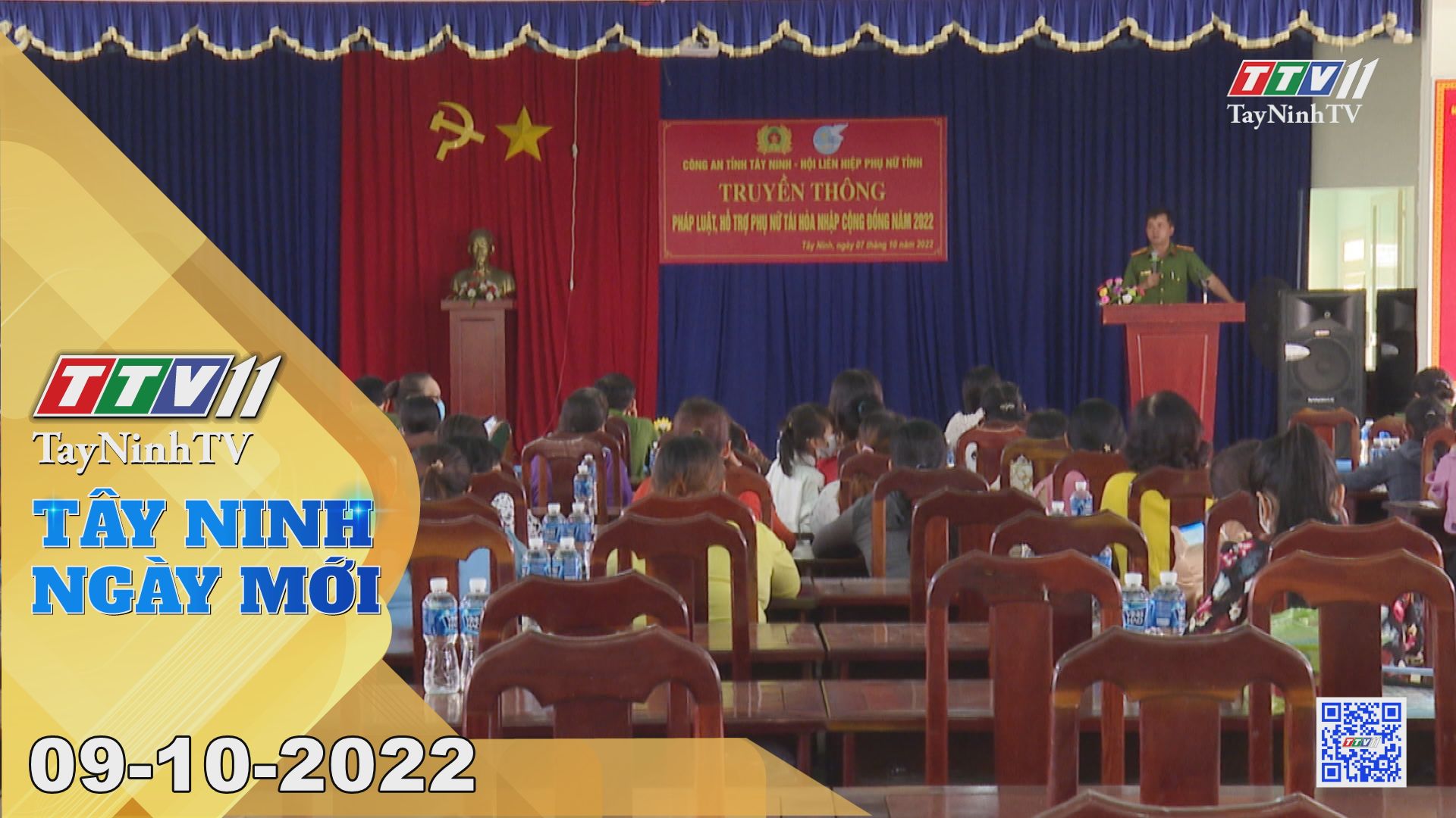 Tây Ninh ngày mới 09-10-2022 | Tin tức hôm nay | TayNinhTV