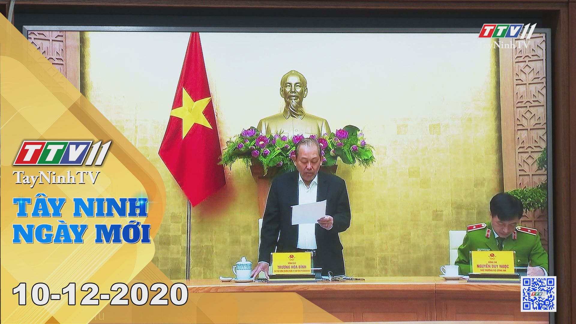 Tây Ninh Ngày Mới 10-12-2020 | Tin tức hôm nay | TayNinhTV