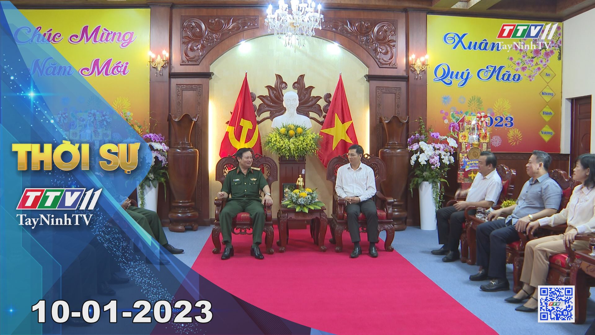 Thời sự Tây Ninh 10-01-2023 | Tin tức hôm nay | TayNinhTV