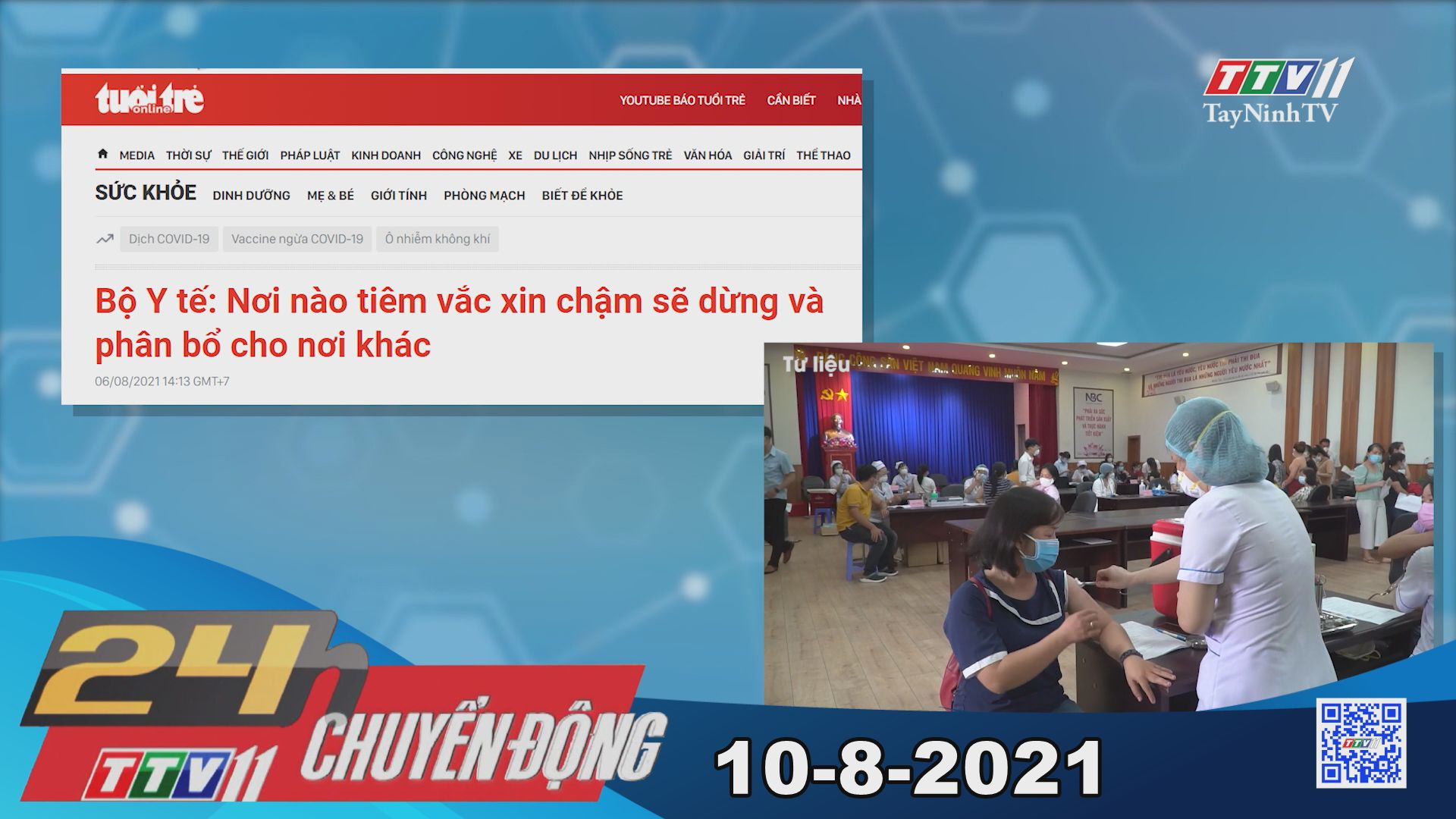 24h Chuyển động 10-8-2021 | Tin tức hôm nay | TayNinhTV
