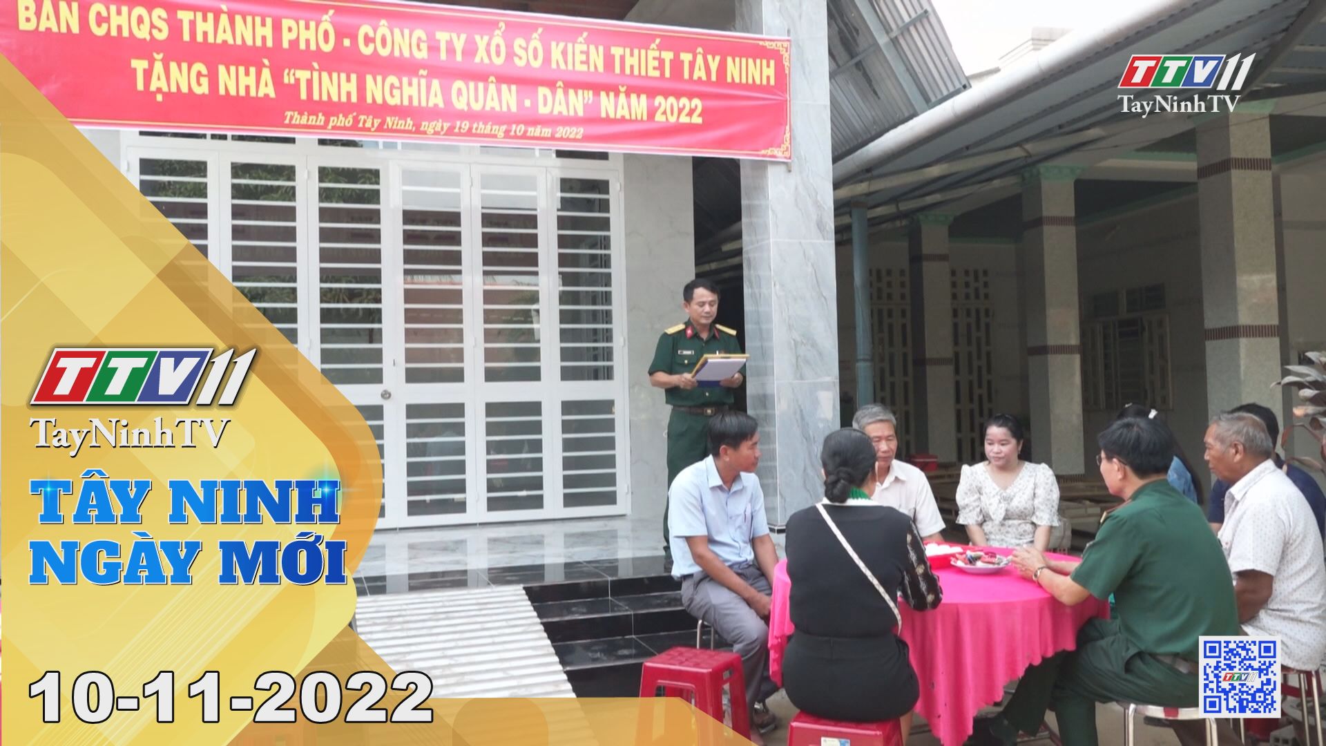 Tây Ninh ngày mới 10-11-2022 | Tin tức hôm nay | TayNinhTV