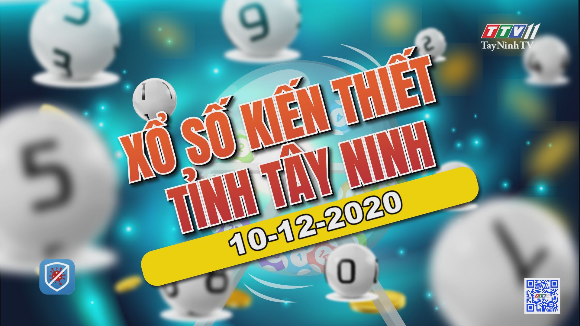 Trực tiếp Xổ số Tây Ninh ngày 10-12-2020 | TayNinhTV 