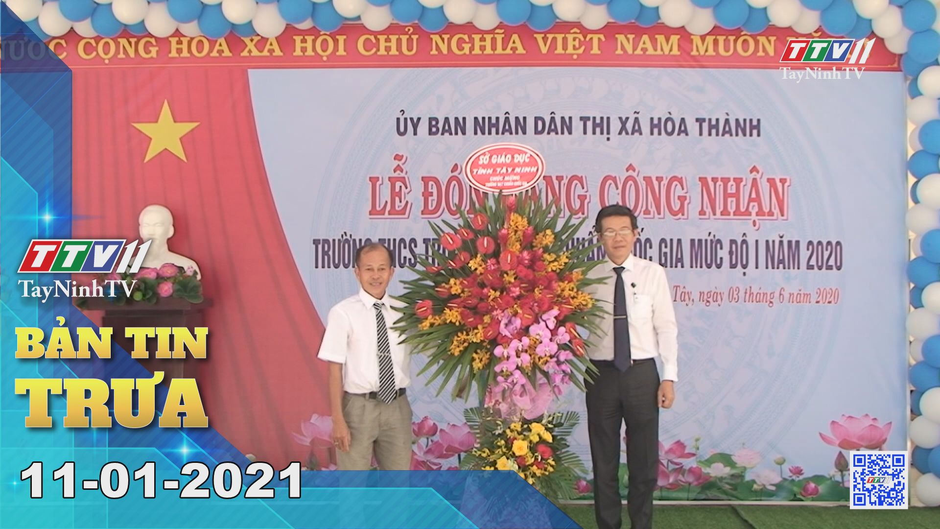 Bản tin trưa 11-01-2021 | Tin tức hôm nay | TayNinhTV