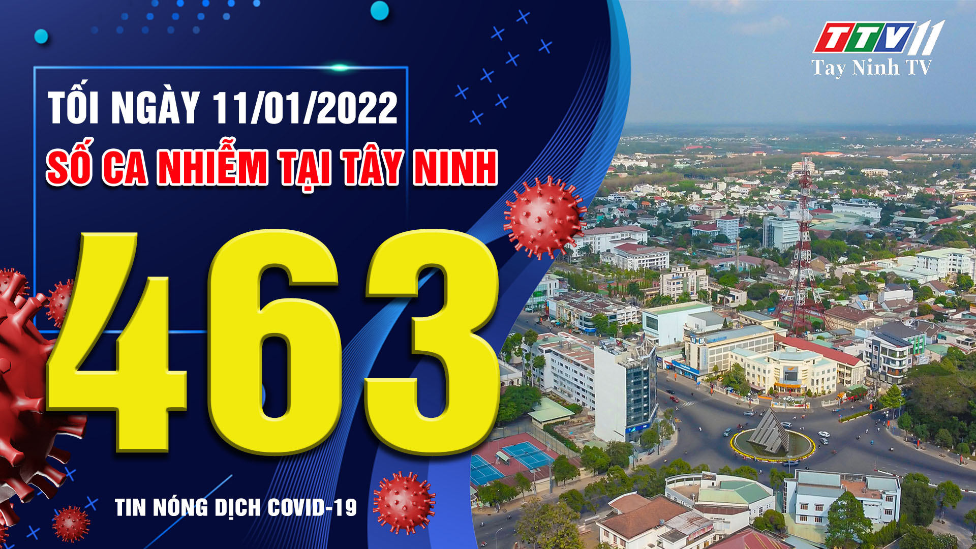 TIN TỨC COVID-19 TỐI 11/01/2022 | Tin tức hôm nay | TayNinhTV