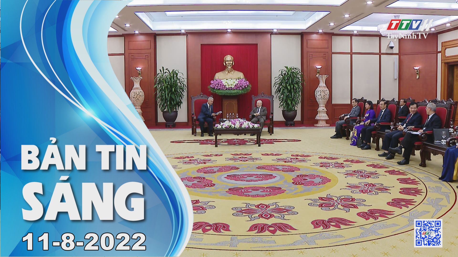 Bản tin sáng 11-8-2022 | Tin tức hôm nay | TayNinhTV
