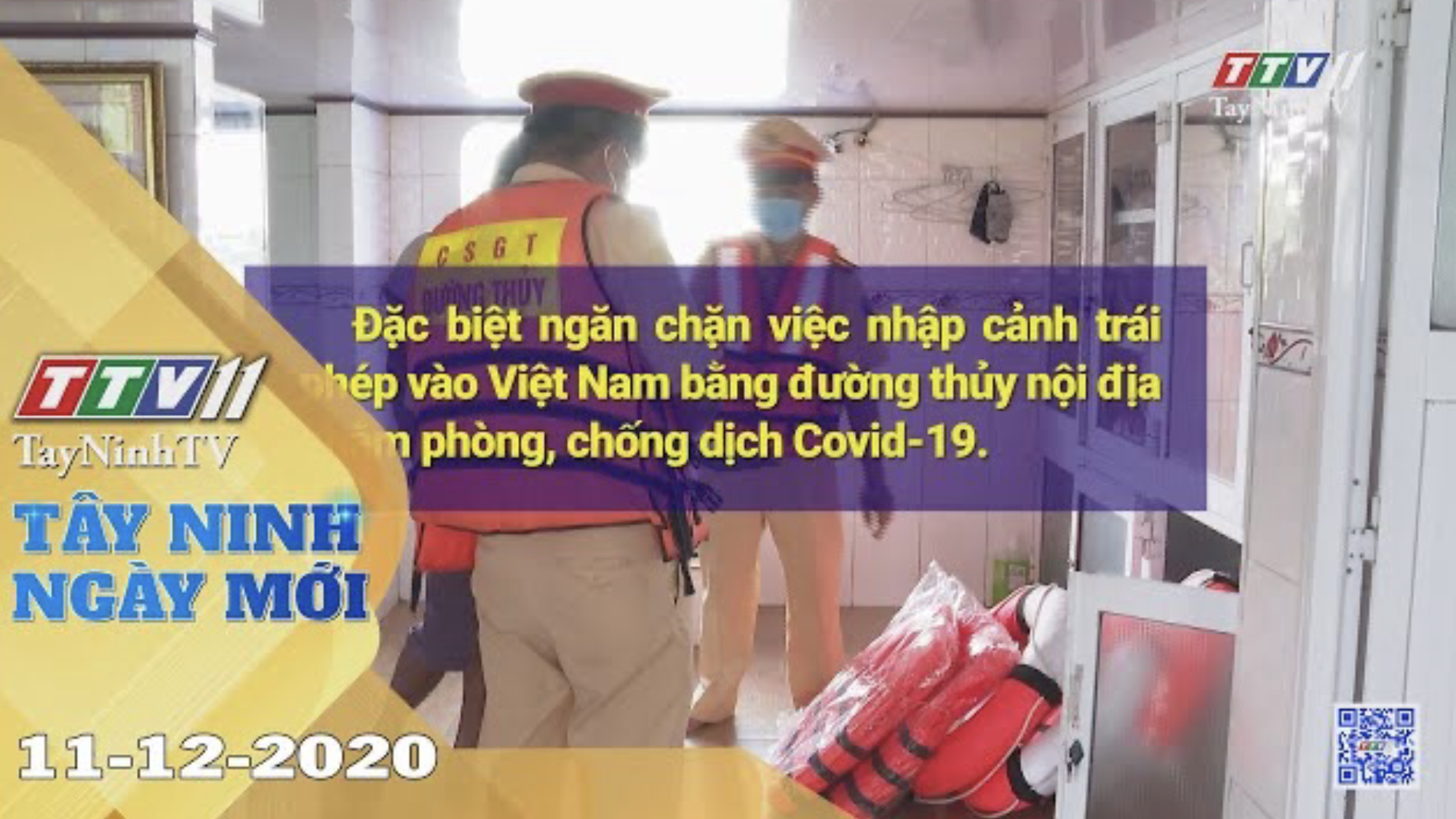 Tây Ninh Ngày Mới 11-12-2020 | Tin tức hôm nay | TayNinhTV