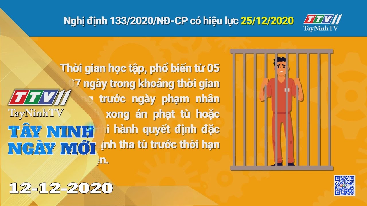 Tây Ninh Ngày Mới 12-12-2020 | Tin tức hôm nay | TayNinhTV