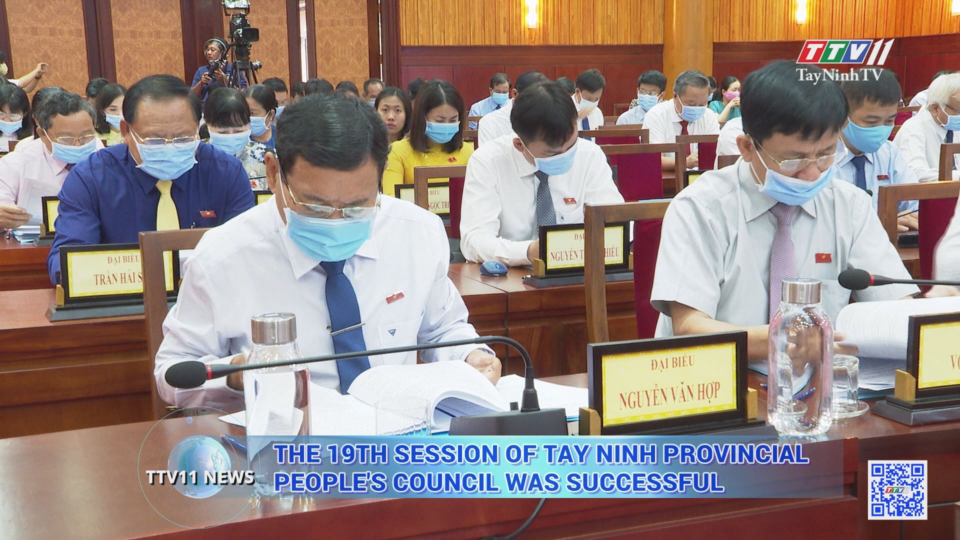 The 19th session provincial people's council of Tay Ninh province was successful | TTVNEWS | TayNinhTV Today